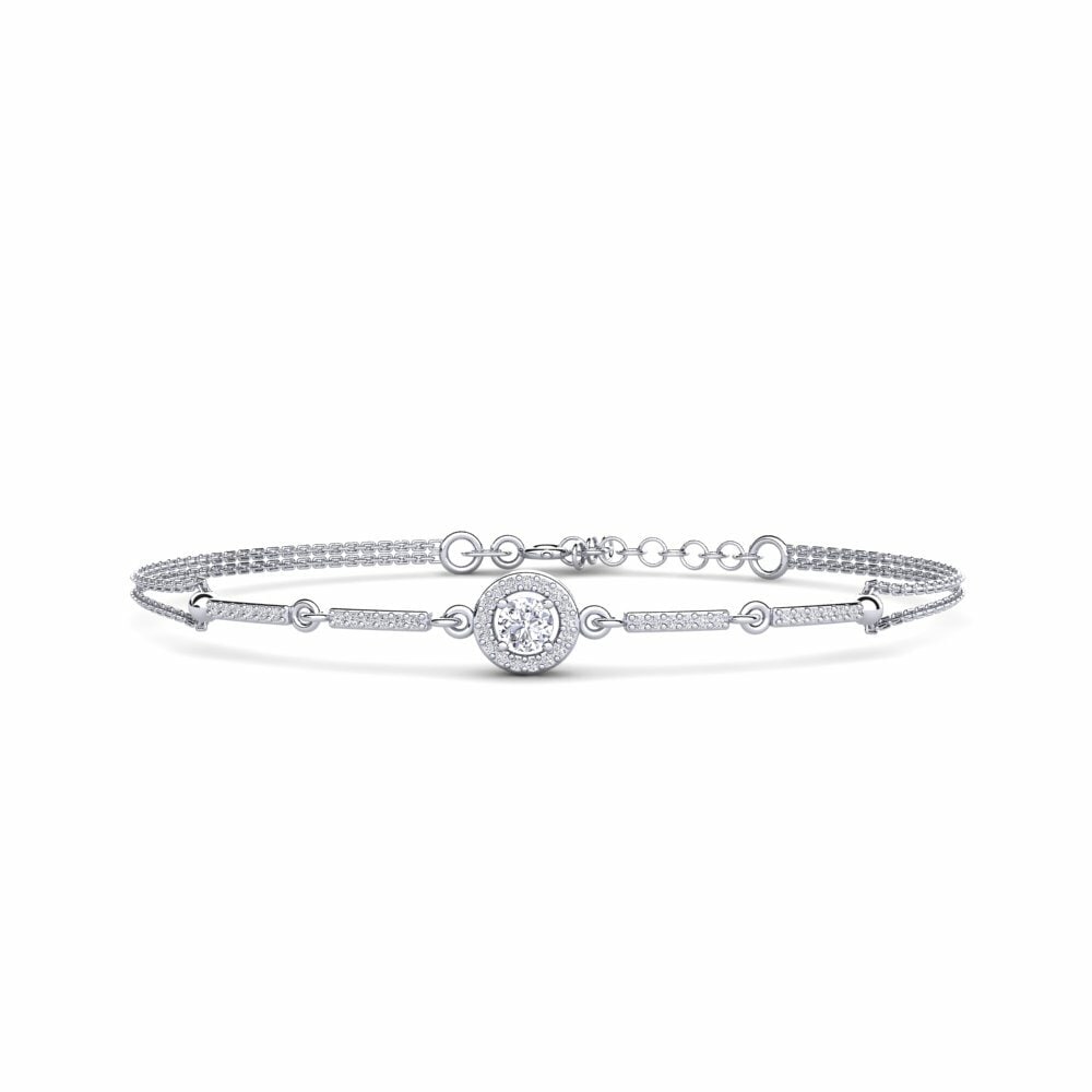 Mazryn Solitaire Women's Diamond Bracelet