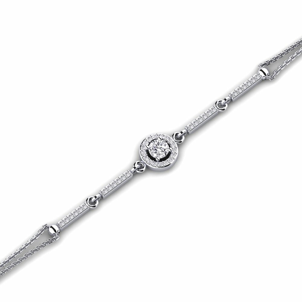 Mazryn Solitaire Women's Diamond Bracelet