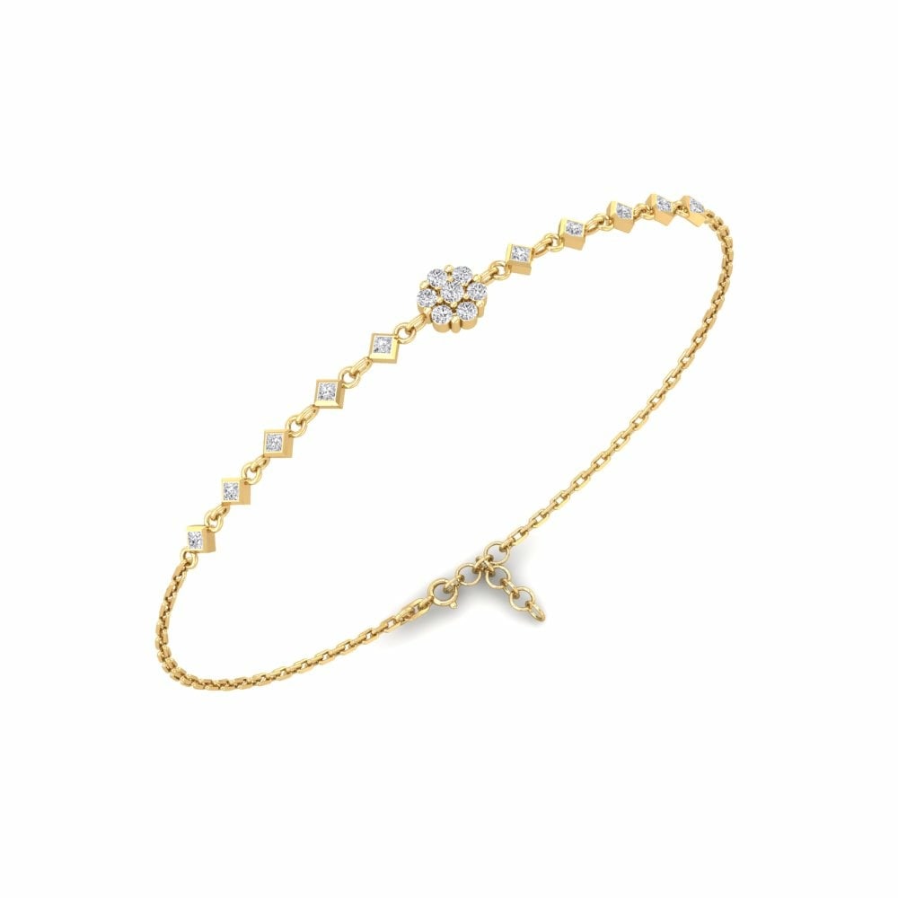 Bansile Flower Diamond Bracelet