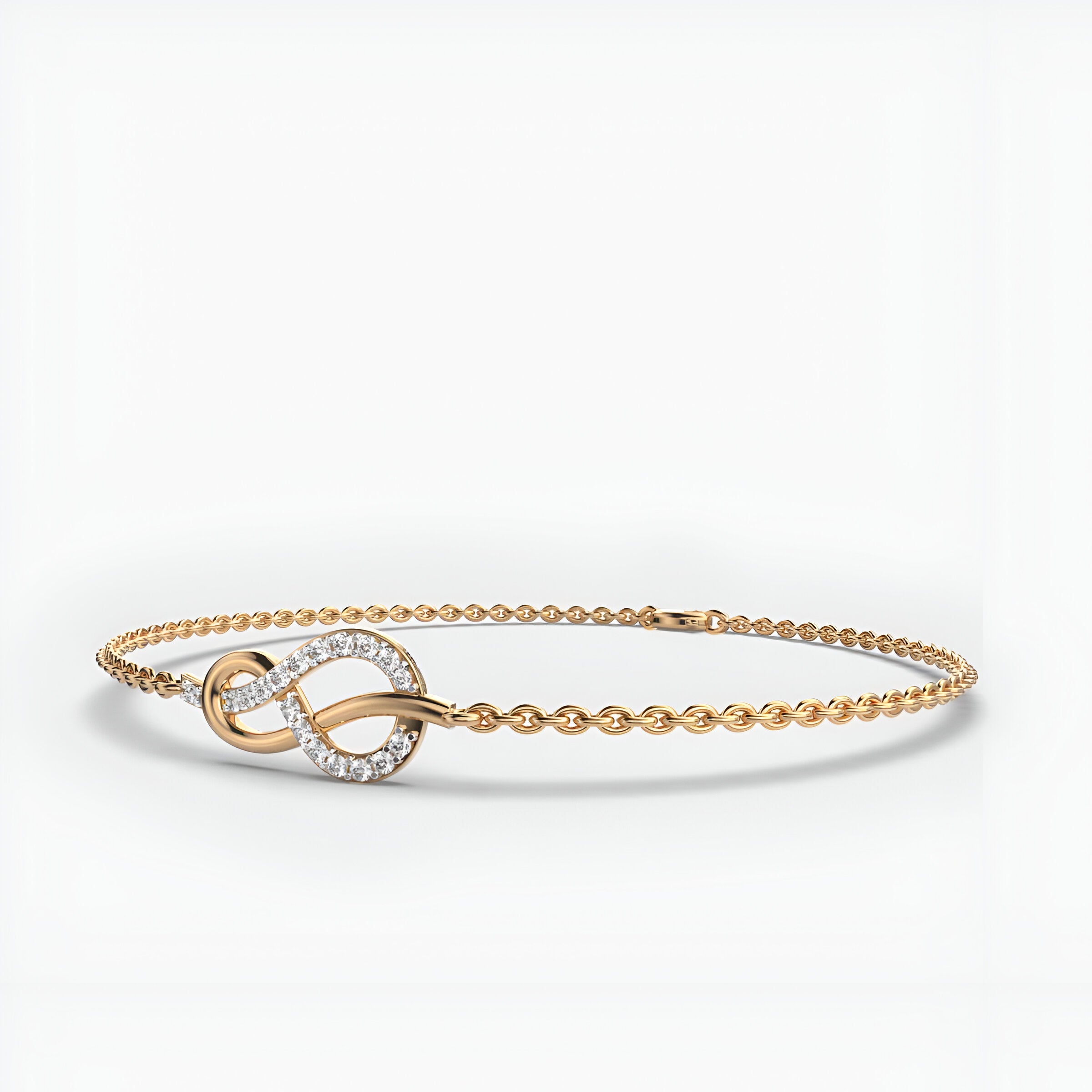 Reef Knot Diamond Bracelet