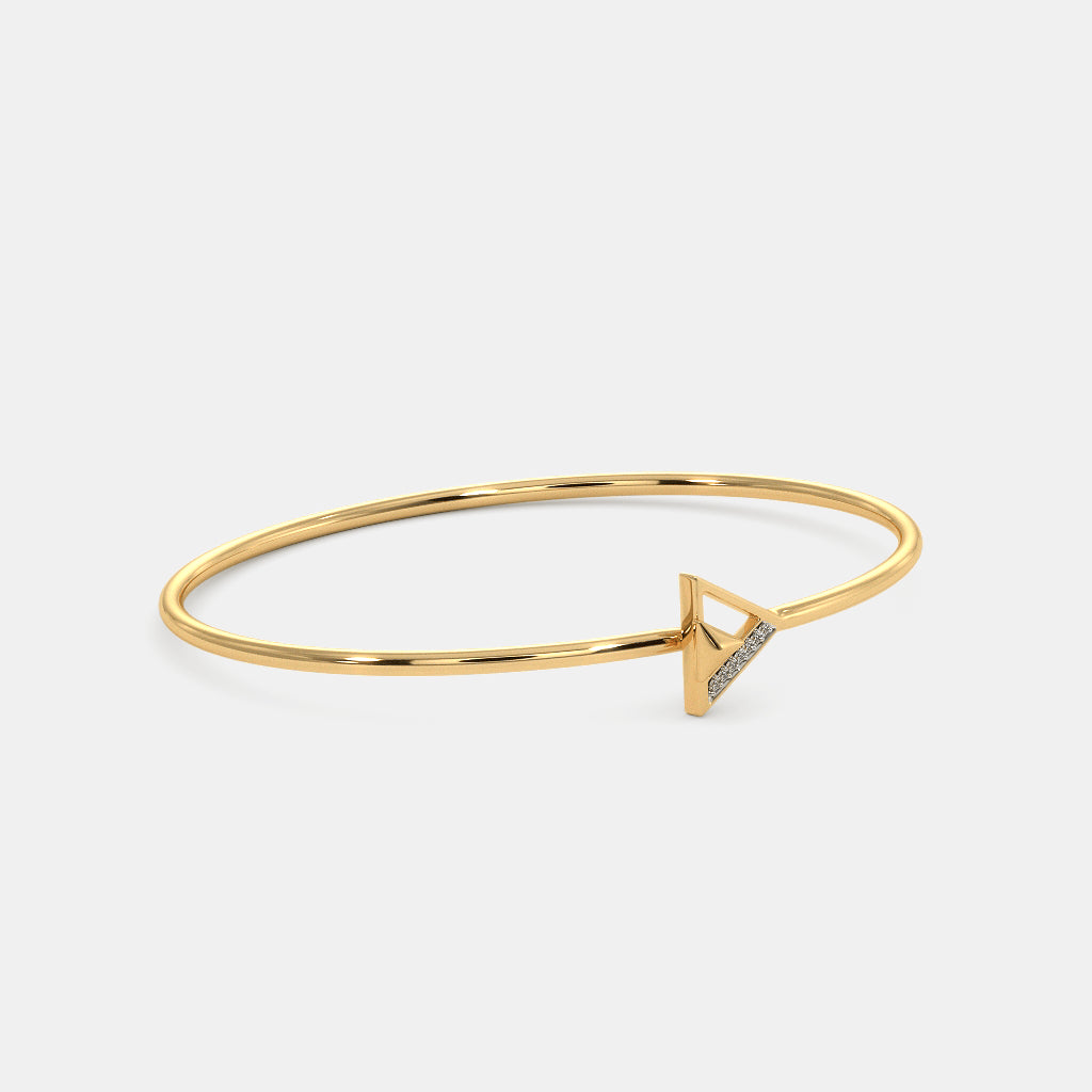 The Adhira Toggle Bangle