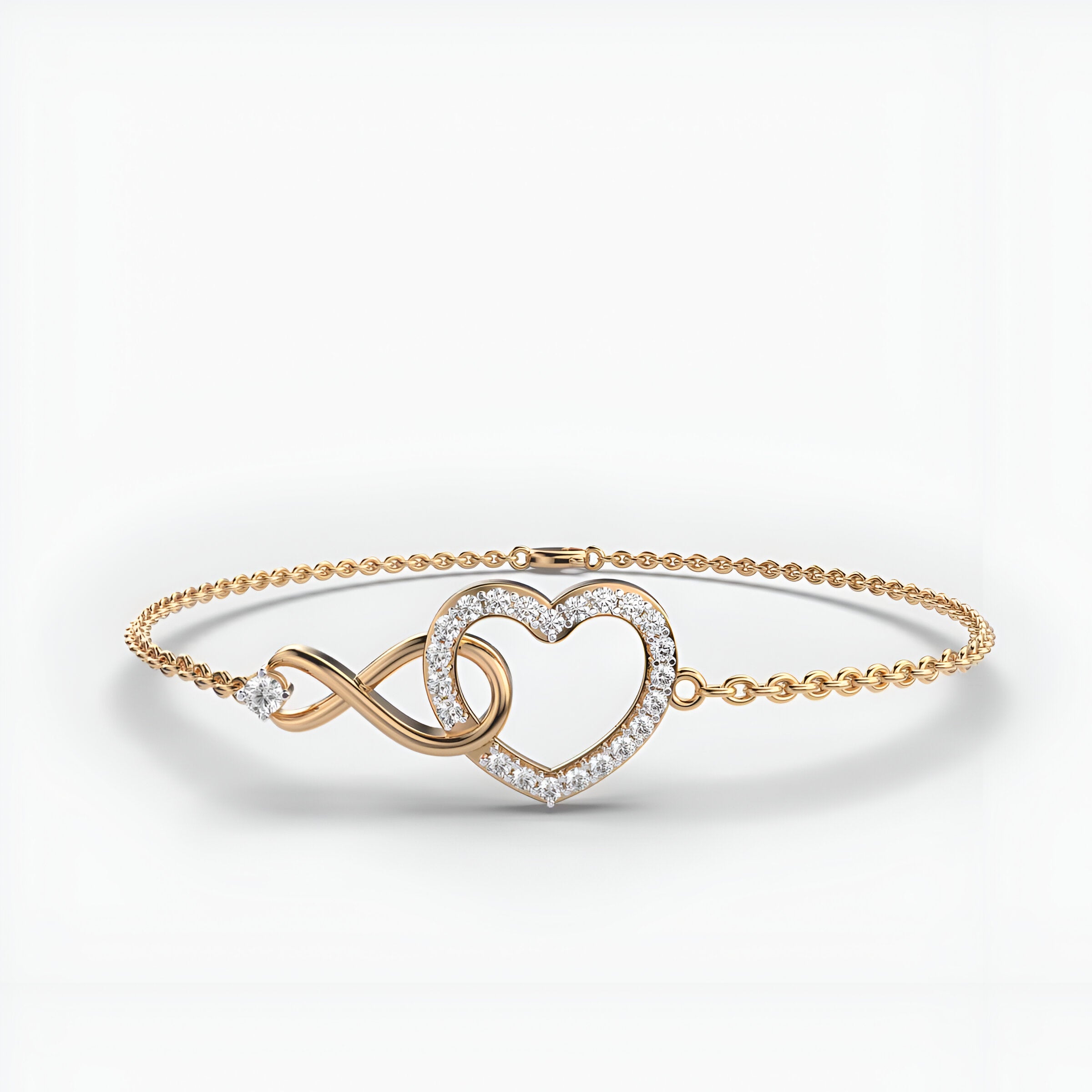 Eternal Love Chain Bracelet