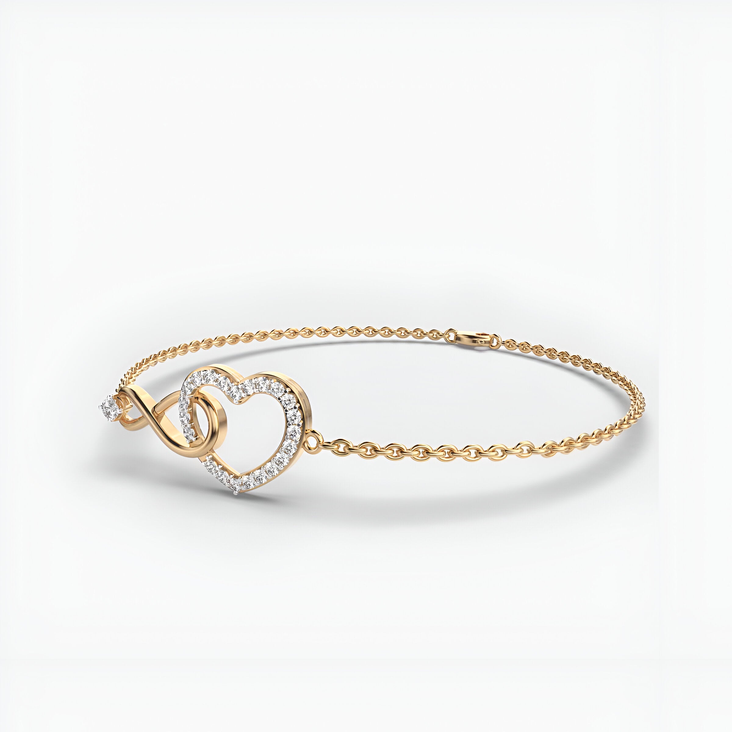 Eternal Love Chain Bracelet