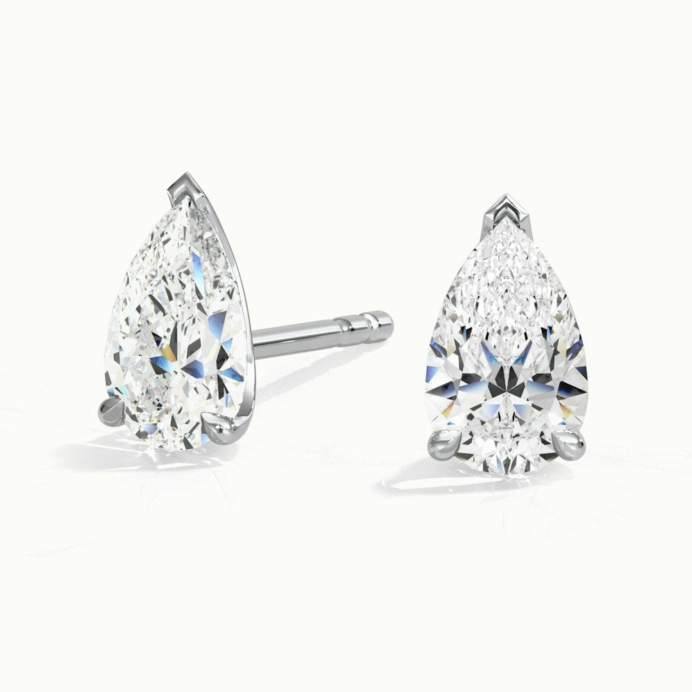 Pear Diamond Earrings