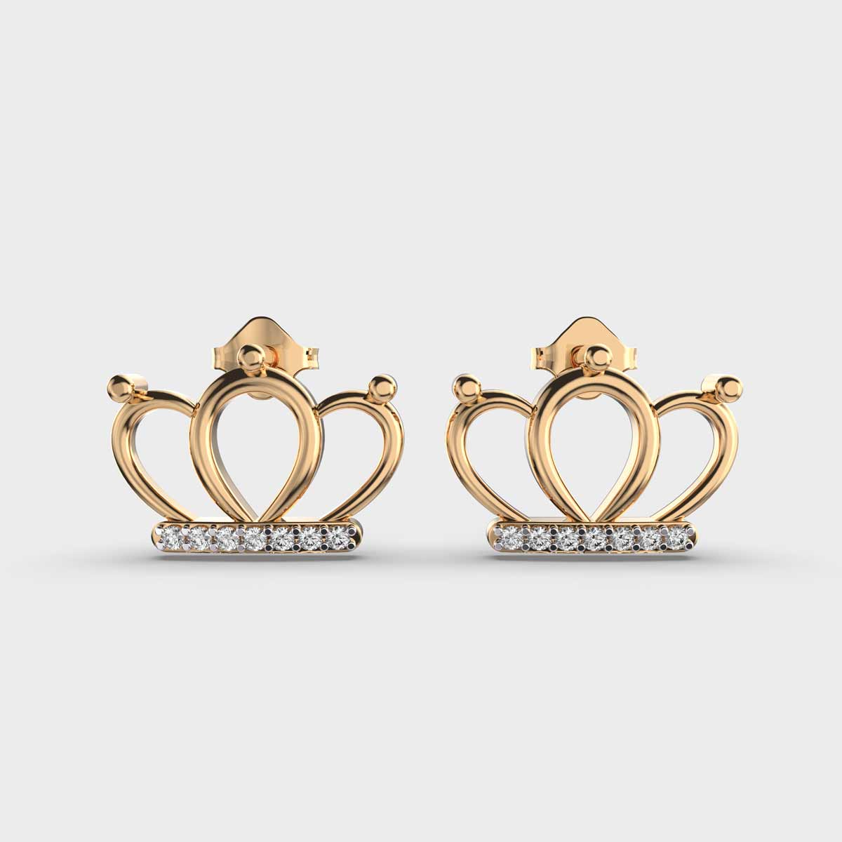 Royal Crown Kids Diamond Studs