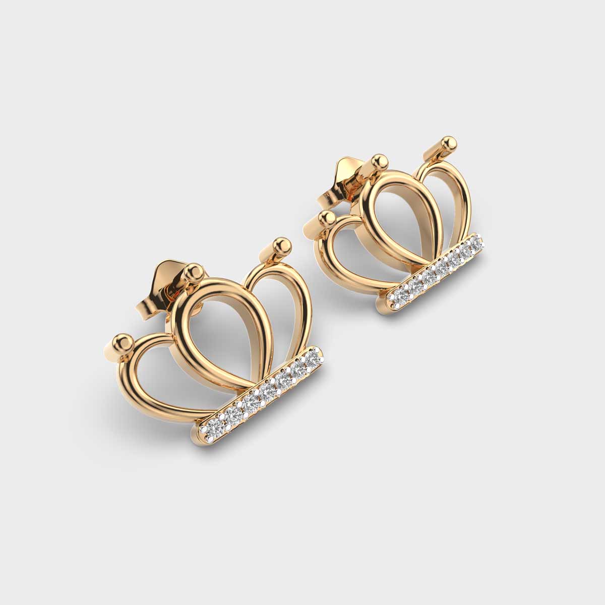 Royal Crown Kids Diamond Studs