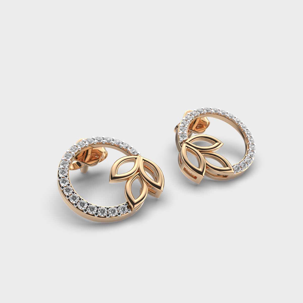 Alluring Autumn Diamond Studs