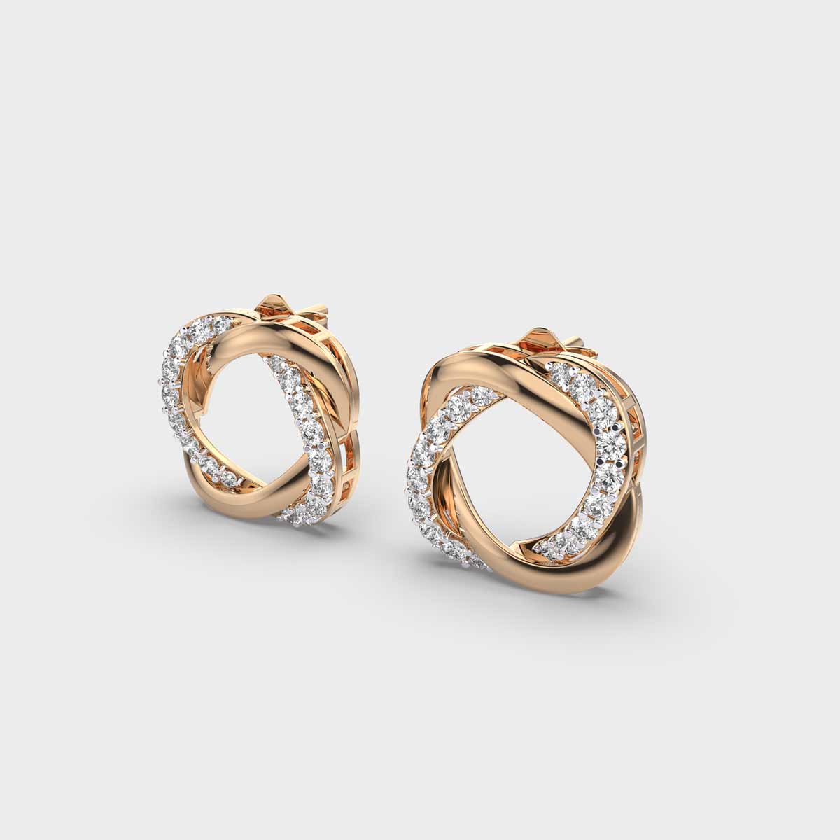 Loop of Beauty Diamond Studs