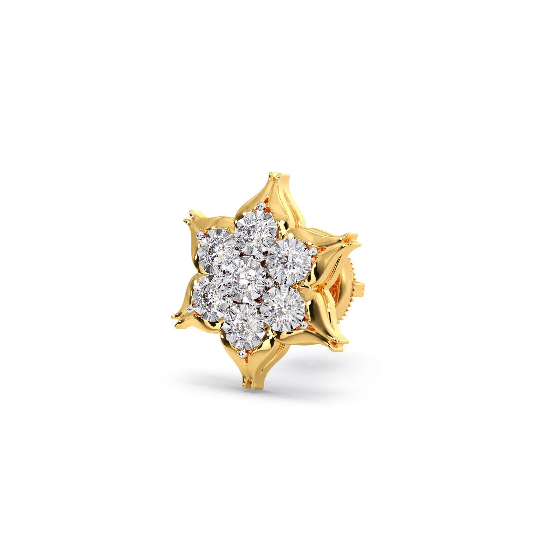 Edelweiss Miracle Plate Diamond Earrings