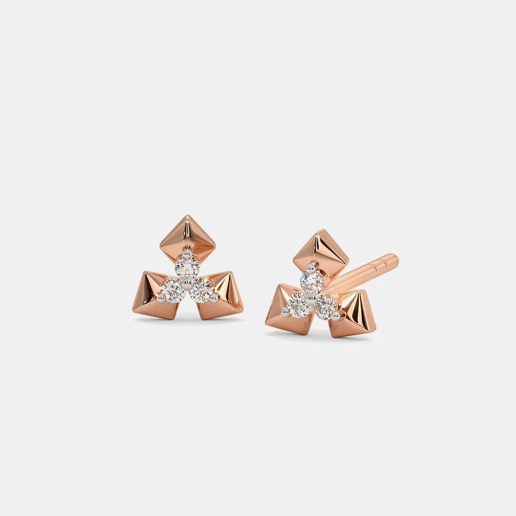 The Clio Multi Pierced Stud Earrings