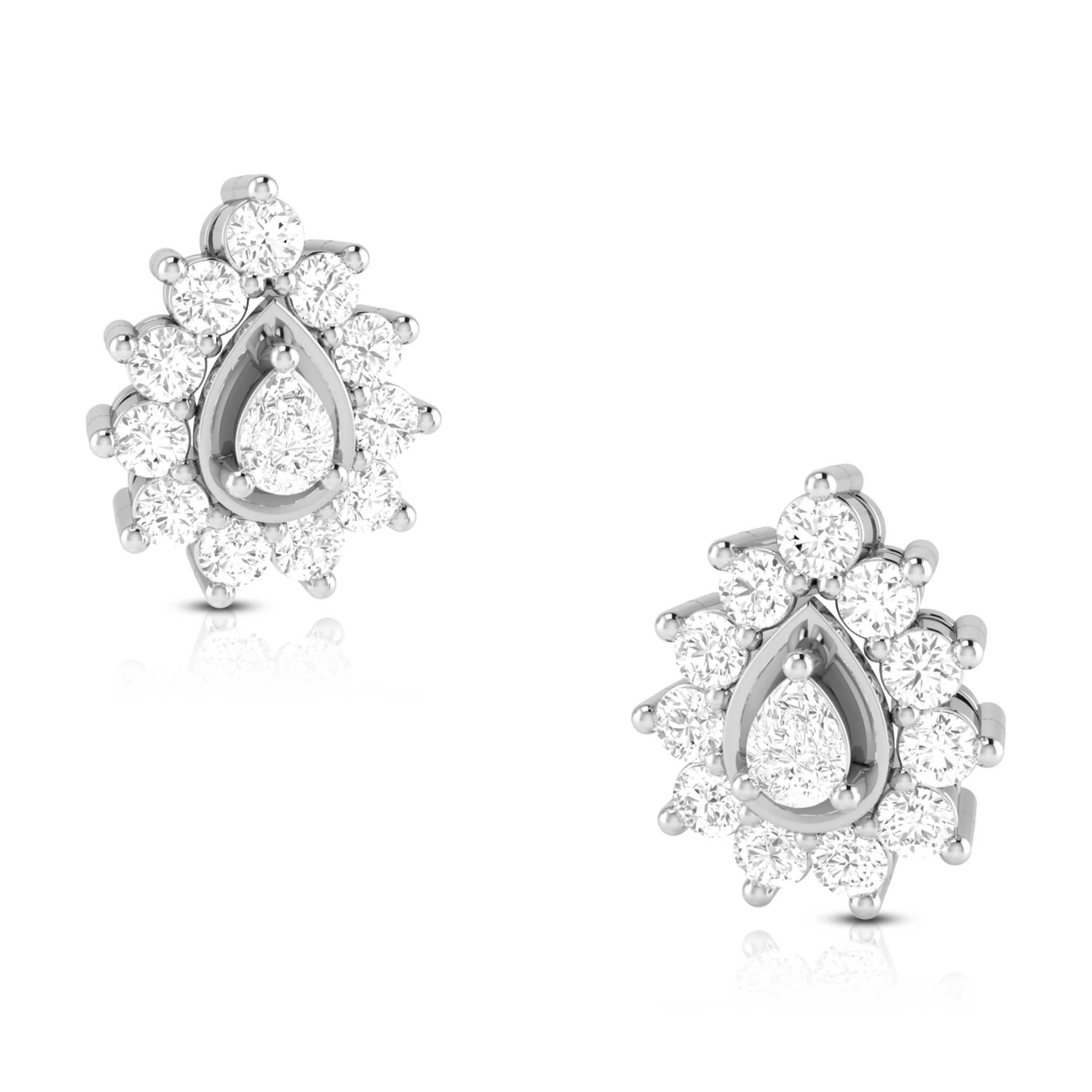 Diamond Drops Earrings