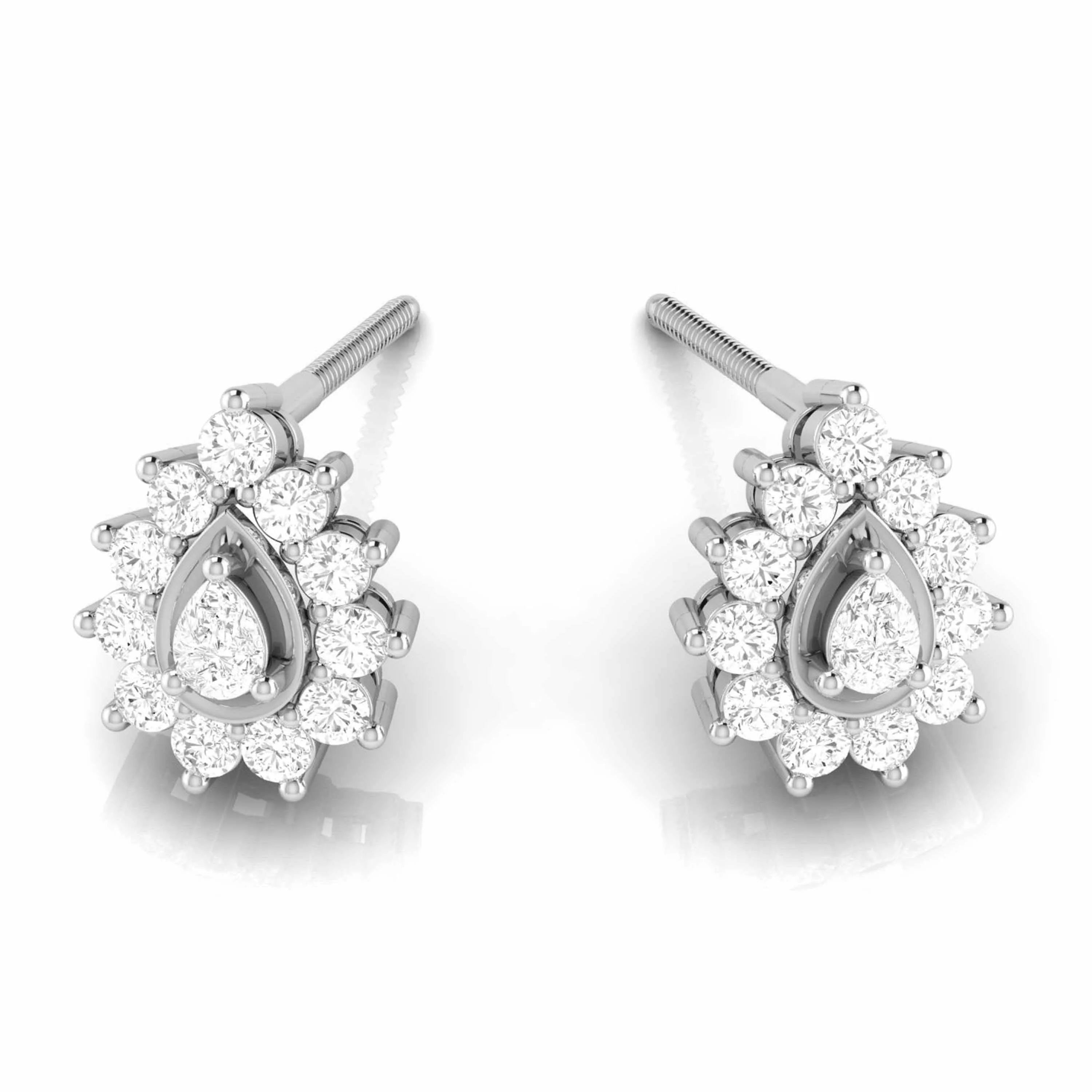 Diamond Drops Earrings