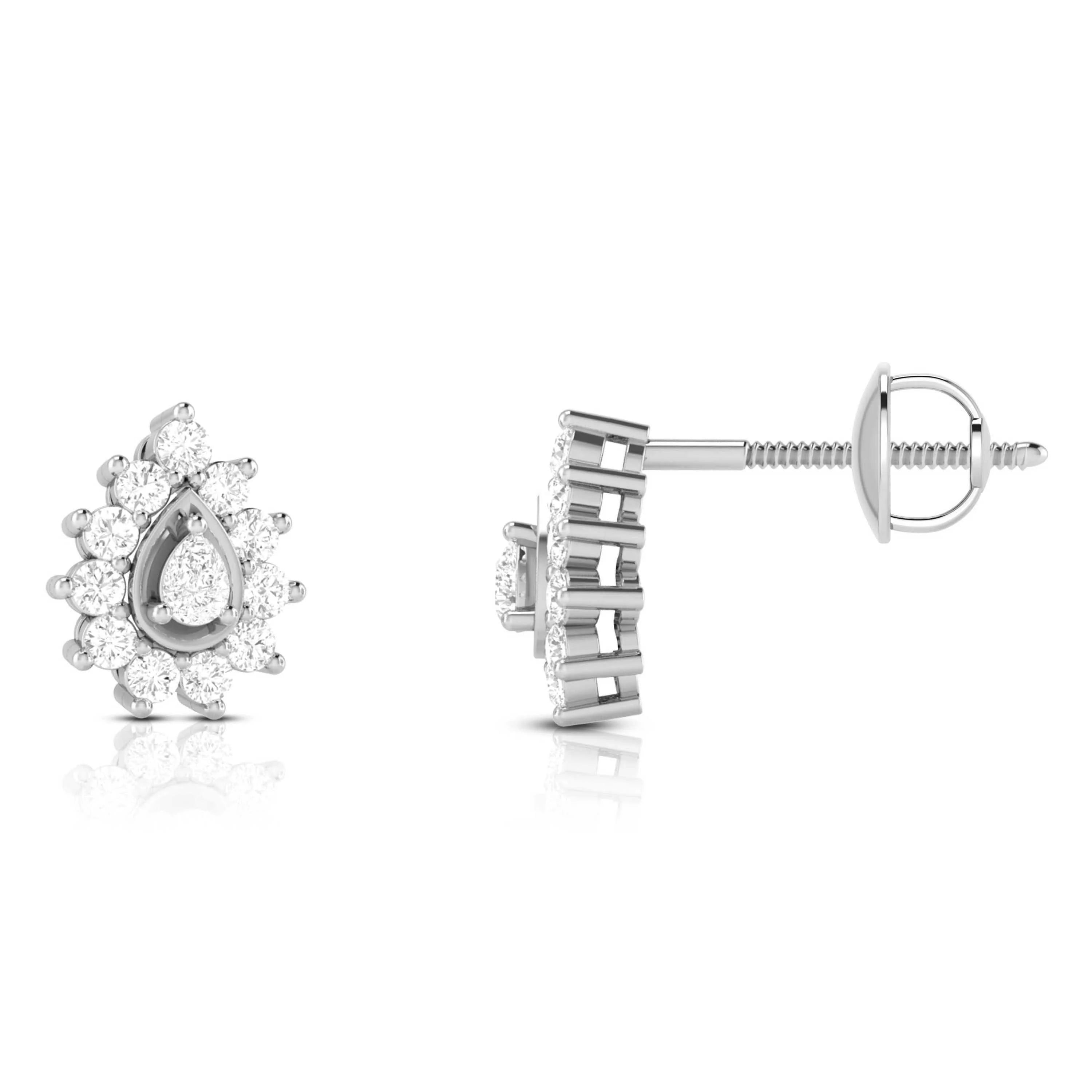 Diamond Drops Earrings