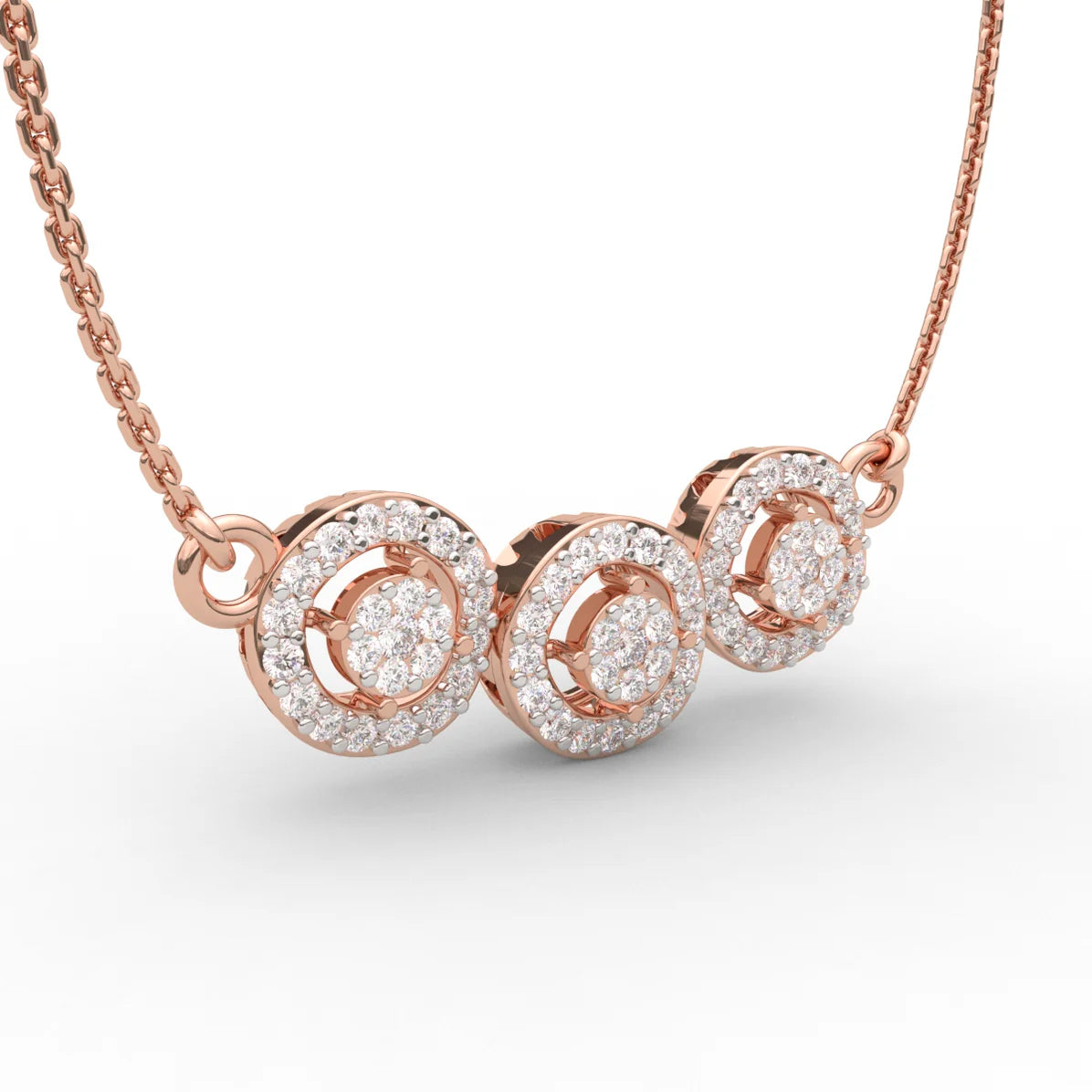 Cluster Diamond Chain & Pendant