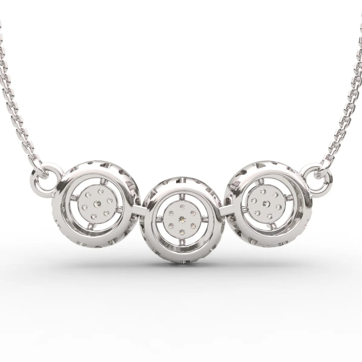 Cluster Diamond Chain & Pendant