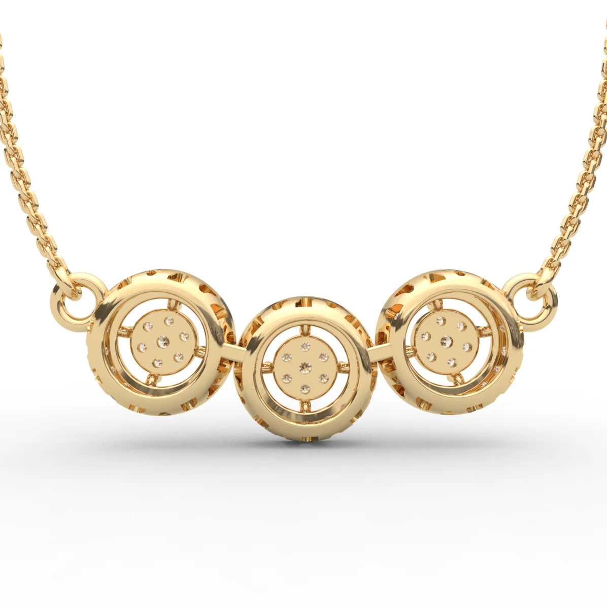 Cluster Diamond Chain & Pendant