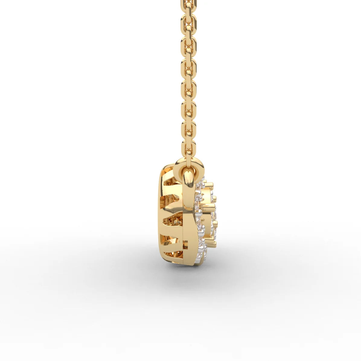 Cluster Diamond Chain & Pendant