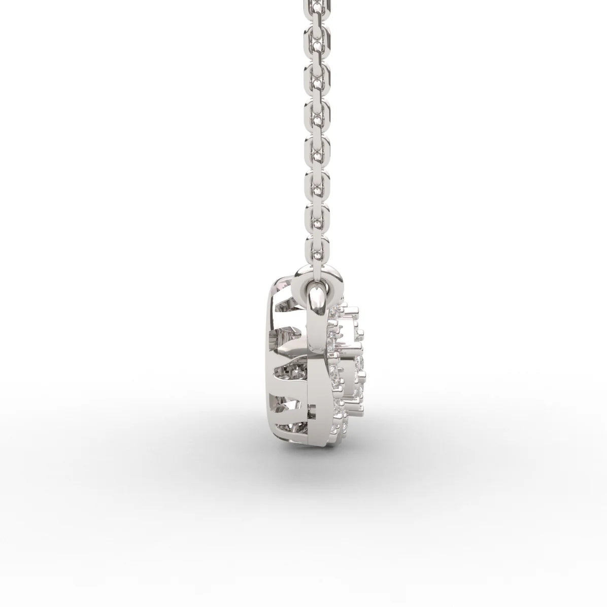 Cluster Diamond Chain & Pendant