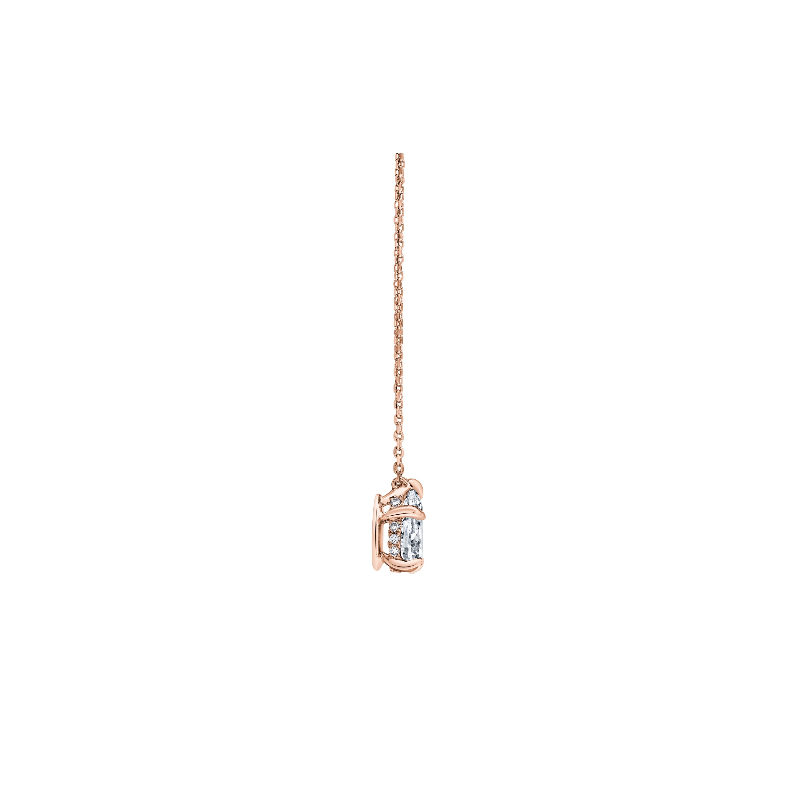 Helsea Lab Diamond Pear Pendant