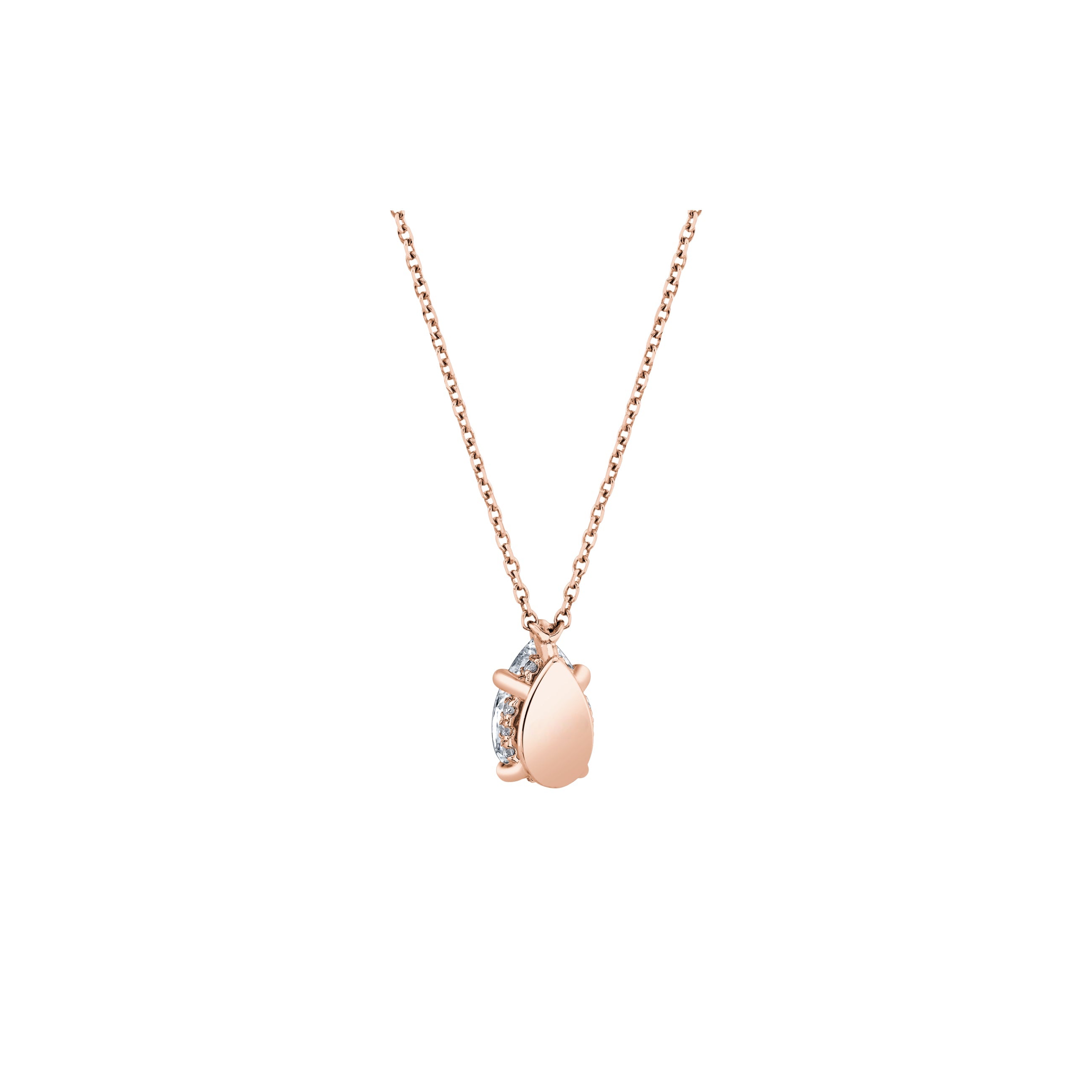 Helsea Lab Diamond Pear Pendant