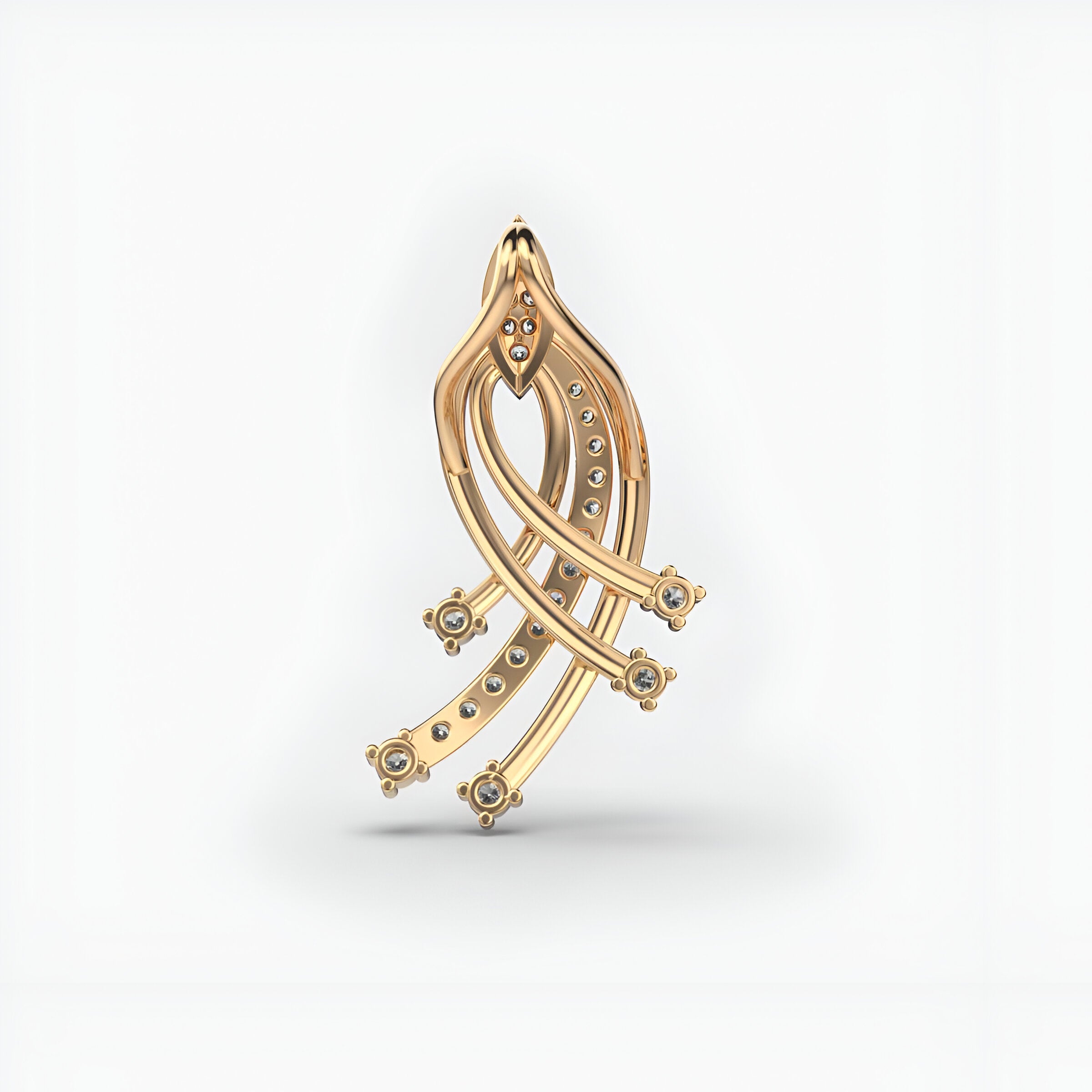 Vignette Diamond Pendant