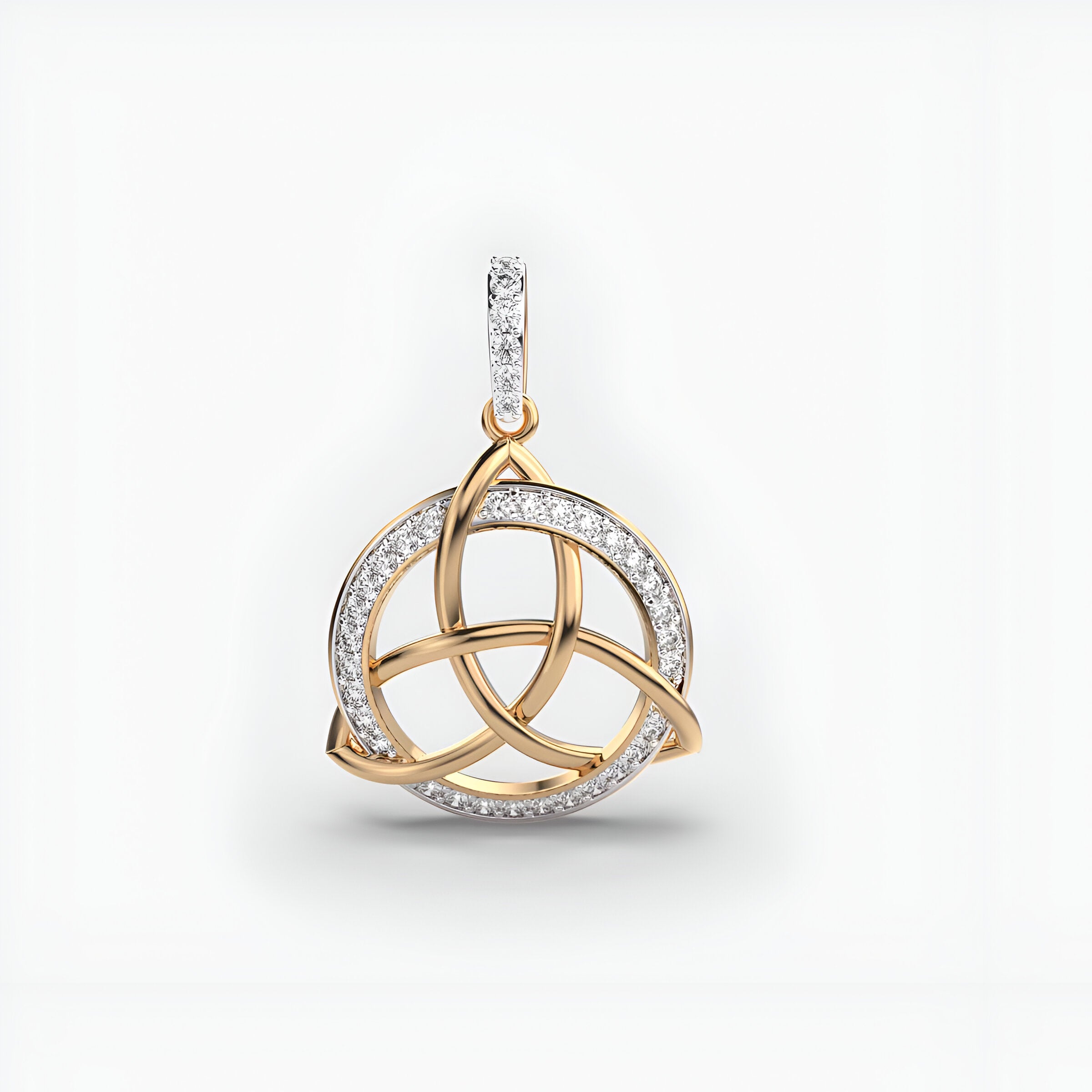 Celtic Pleasure Diamond Pendant