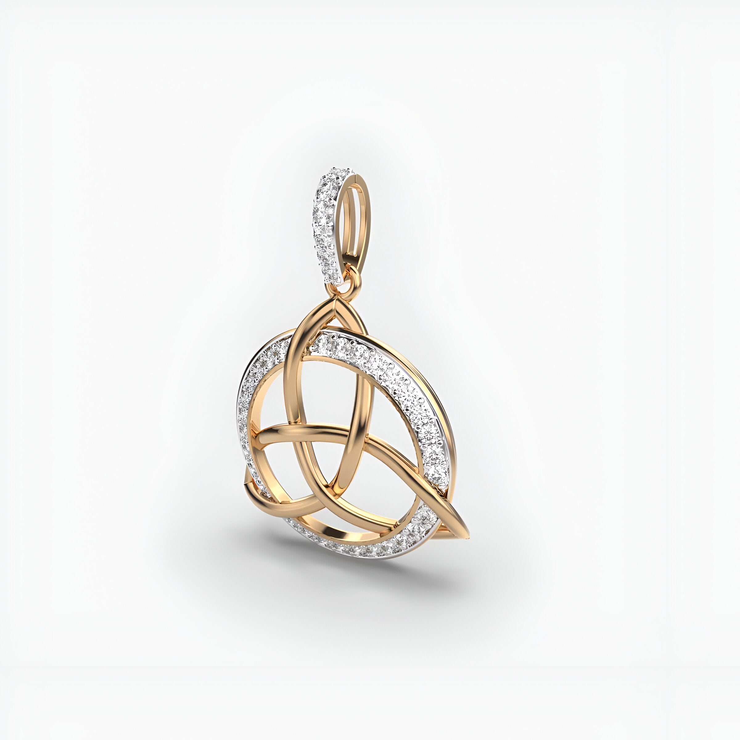 Celtic Pleasure Diamond Pendant