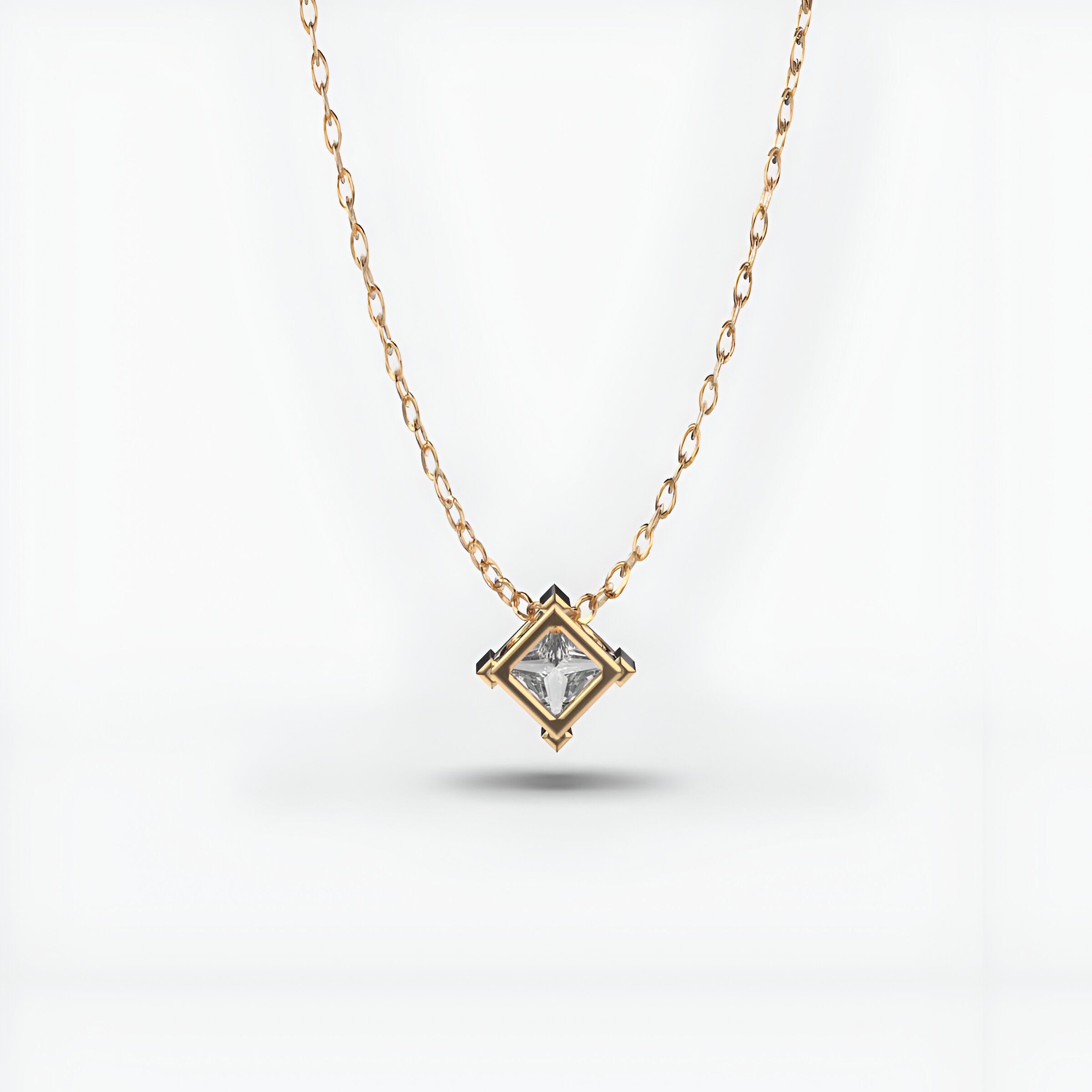 Princess SQUARE Pendant