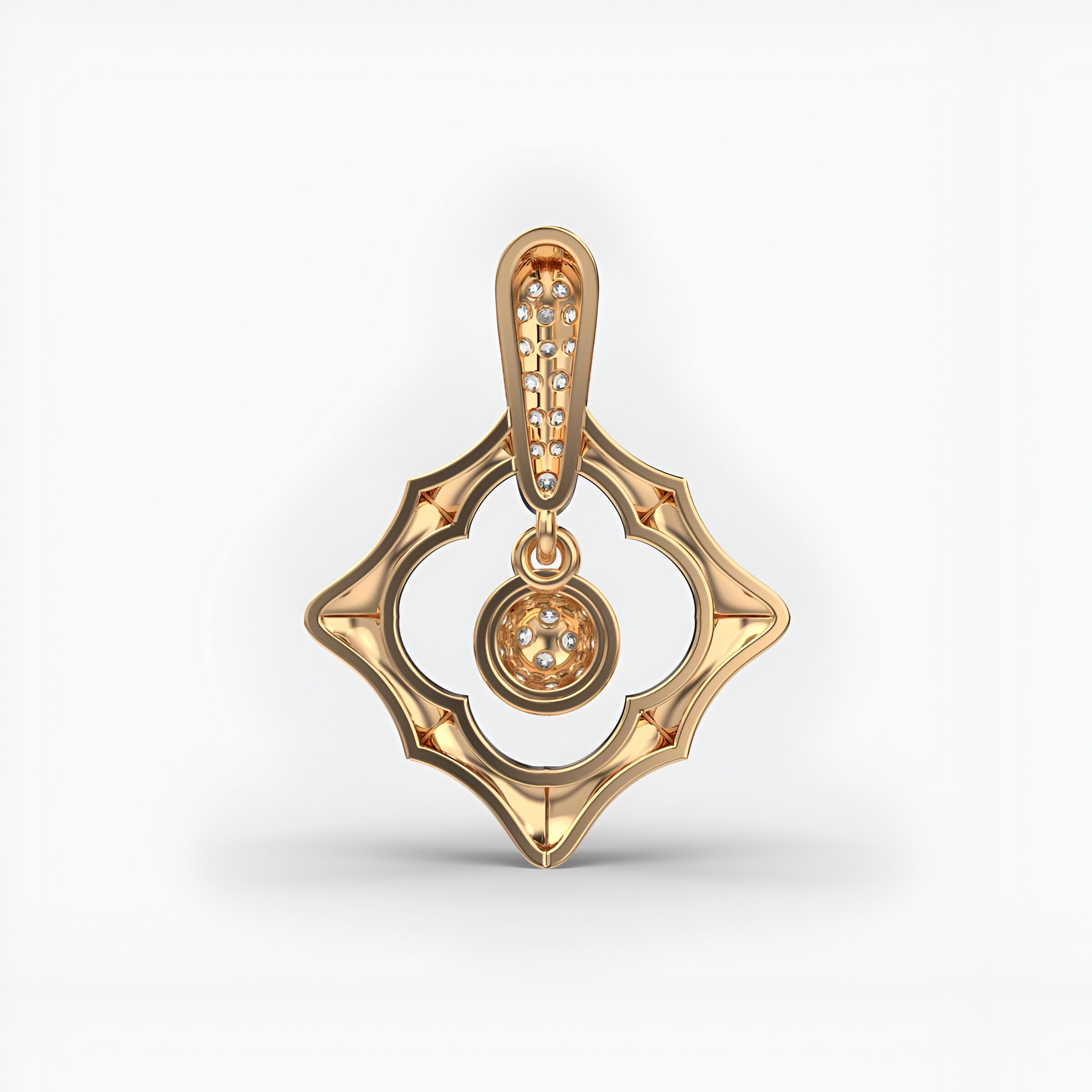 Versatile Simplicity Diamond Pendant