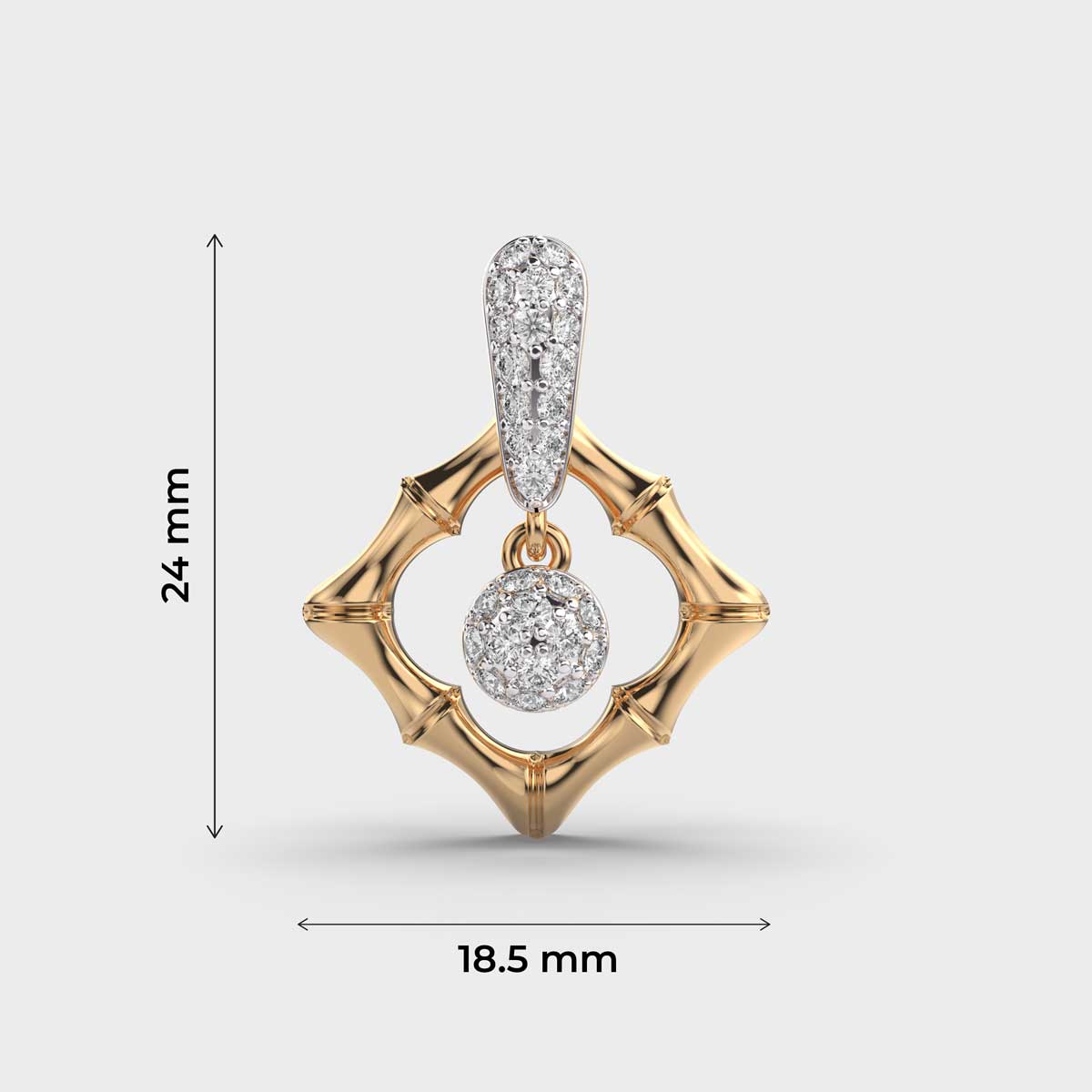 Versatile Simplicity Diamond Pendant