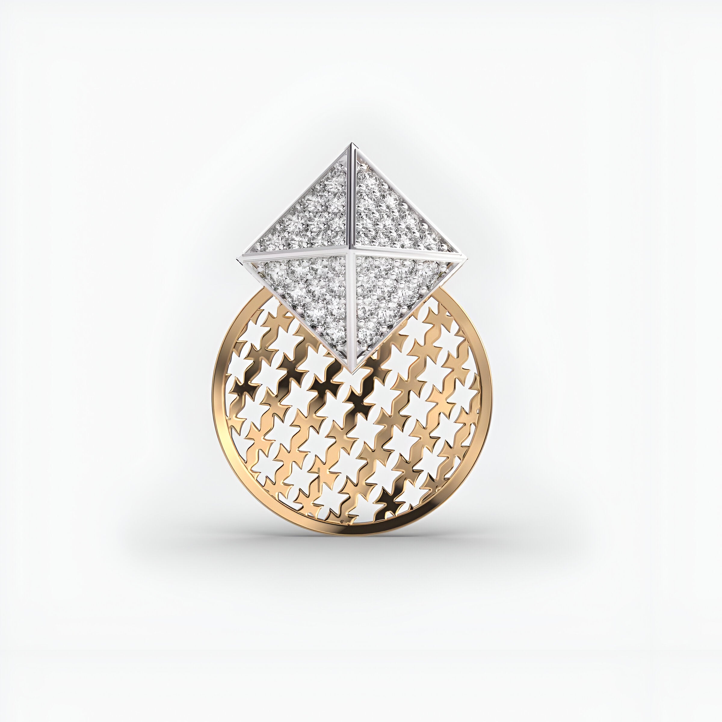 Harmony Sphere Diamond Pendant