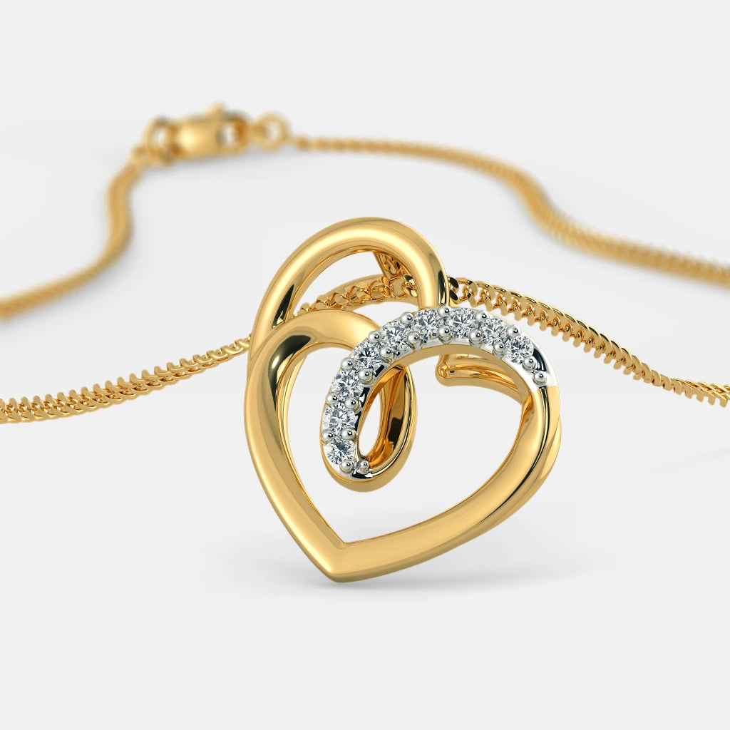 The Twisted Heart Pendant