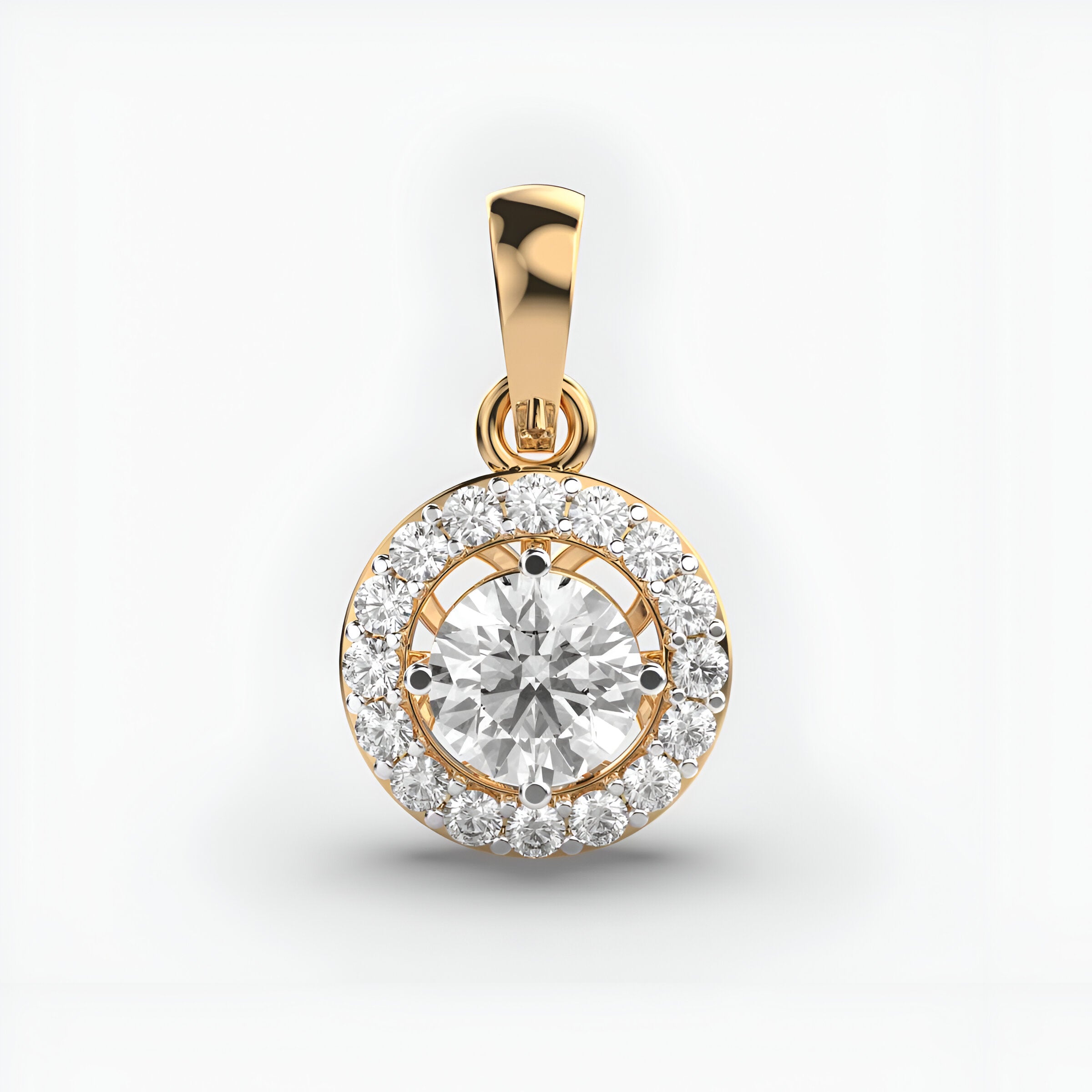 Morning Dew Diamond Pendant