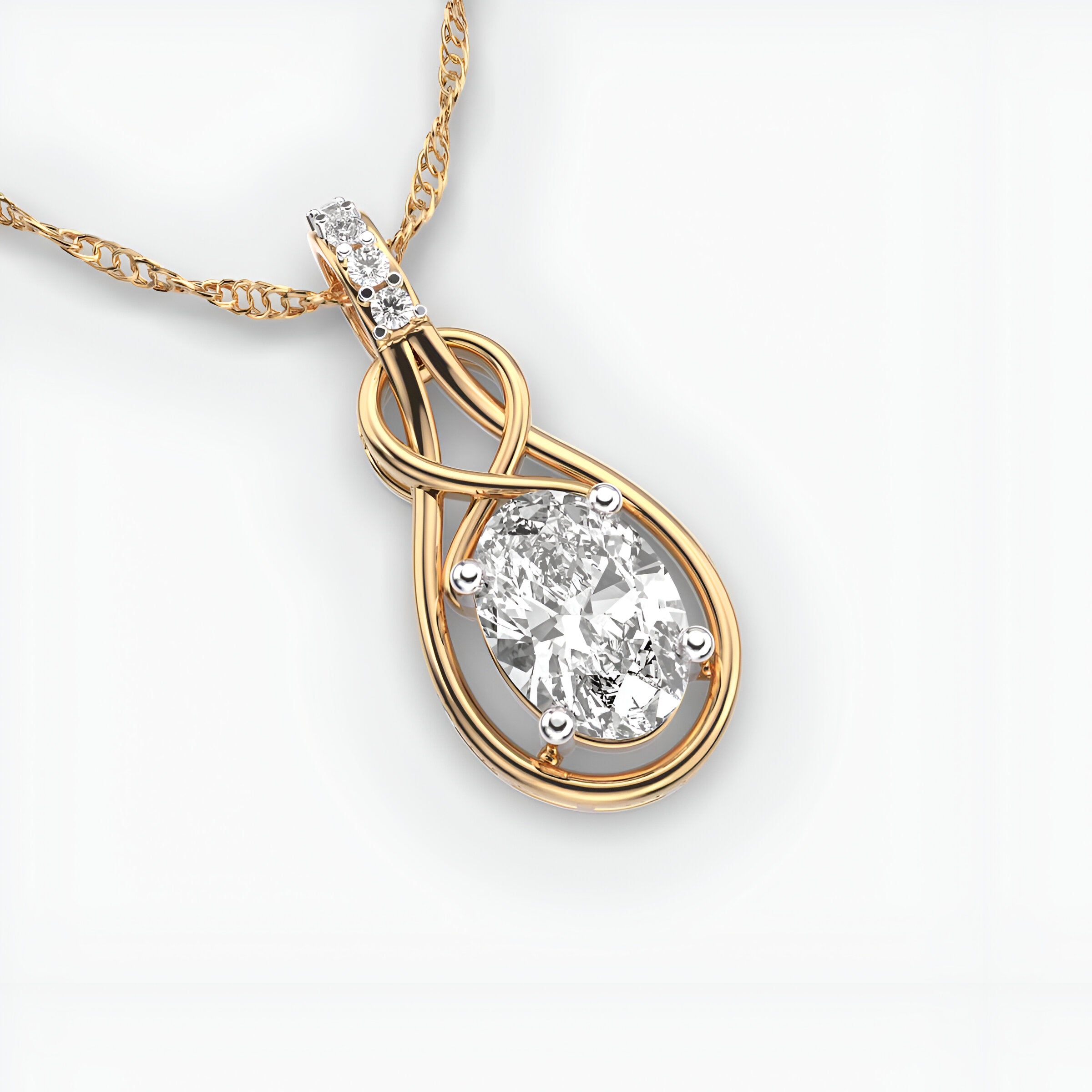 Enigma Diamond Pendant