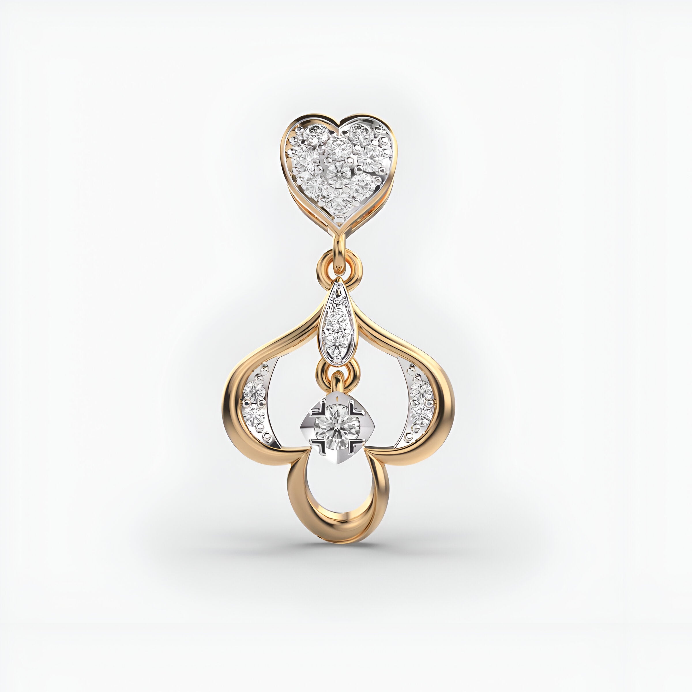 Everyday Heart-throb Diamond Pendant