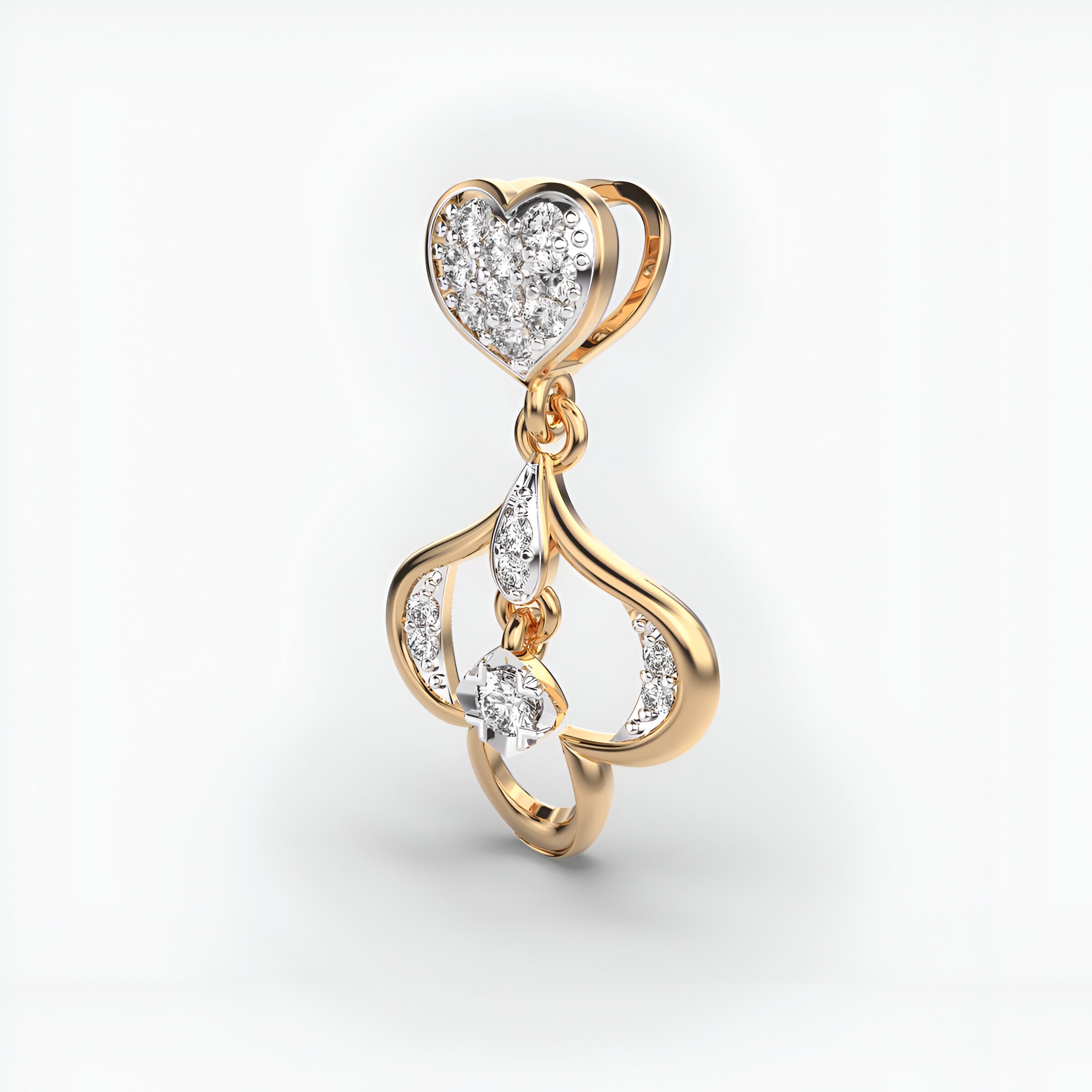 Everyday Heart-throb Diamond Pendant