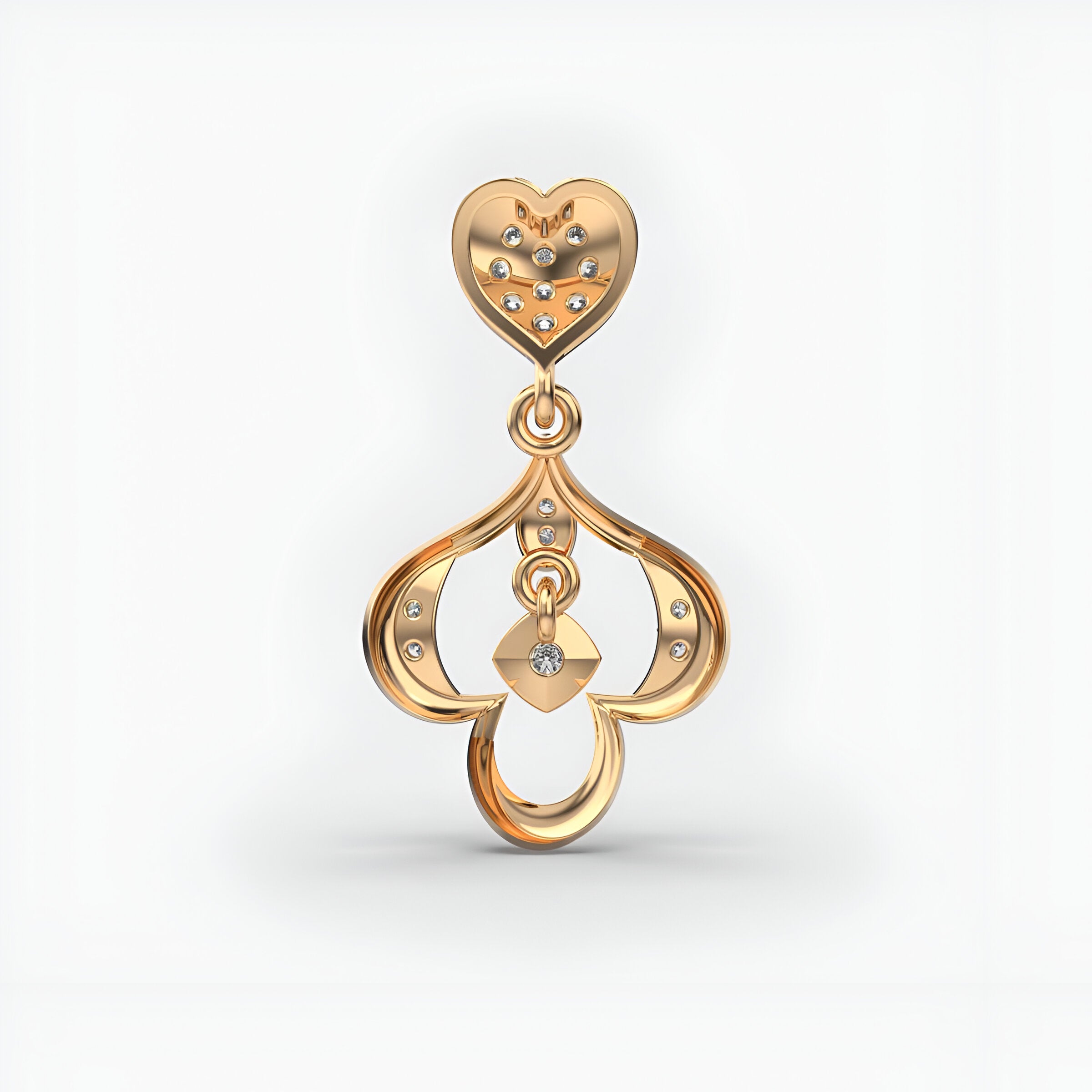 Everyday Heart-throb Diamond Pendant