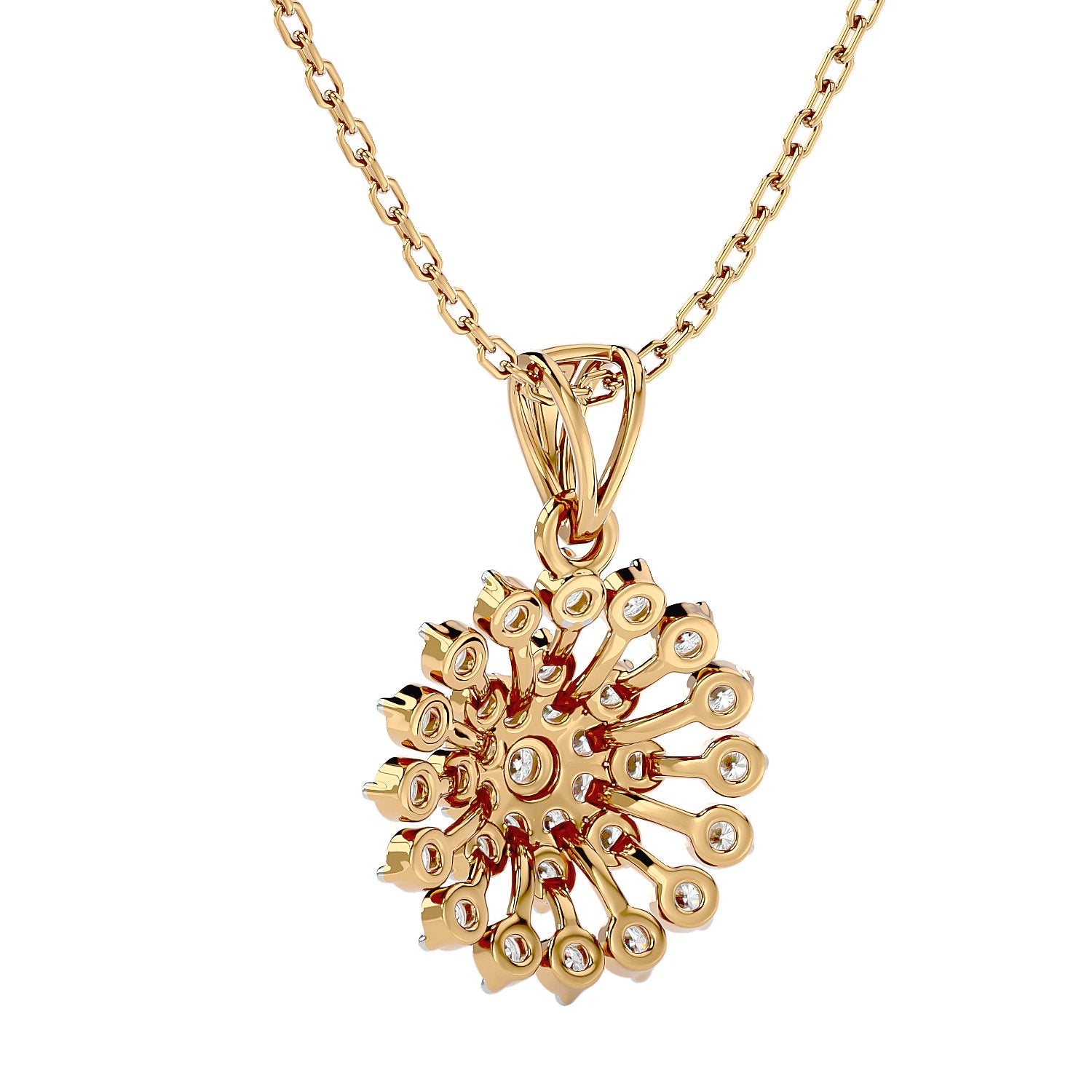 Rangoli Diamond Pendant