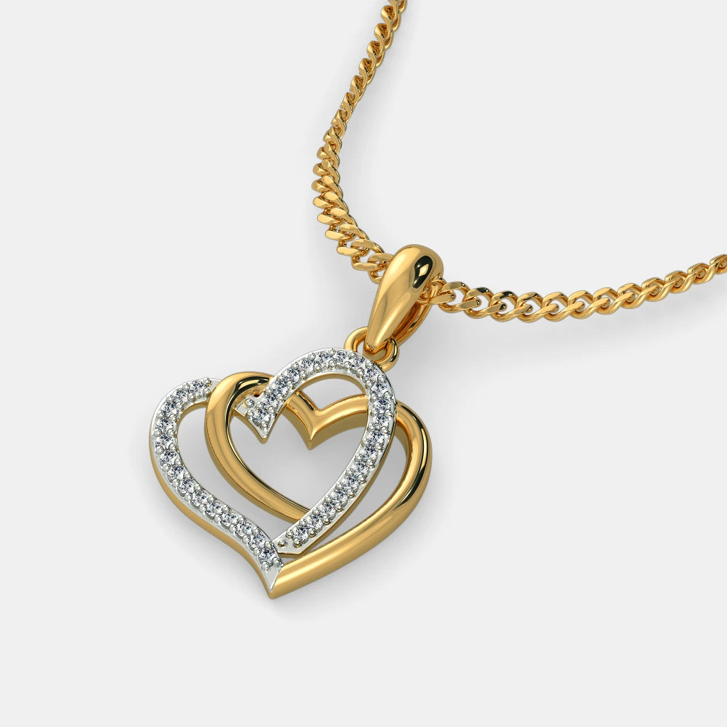 The Entwined In Love Pendant