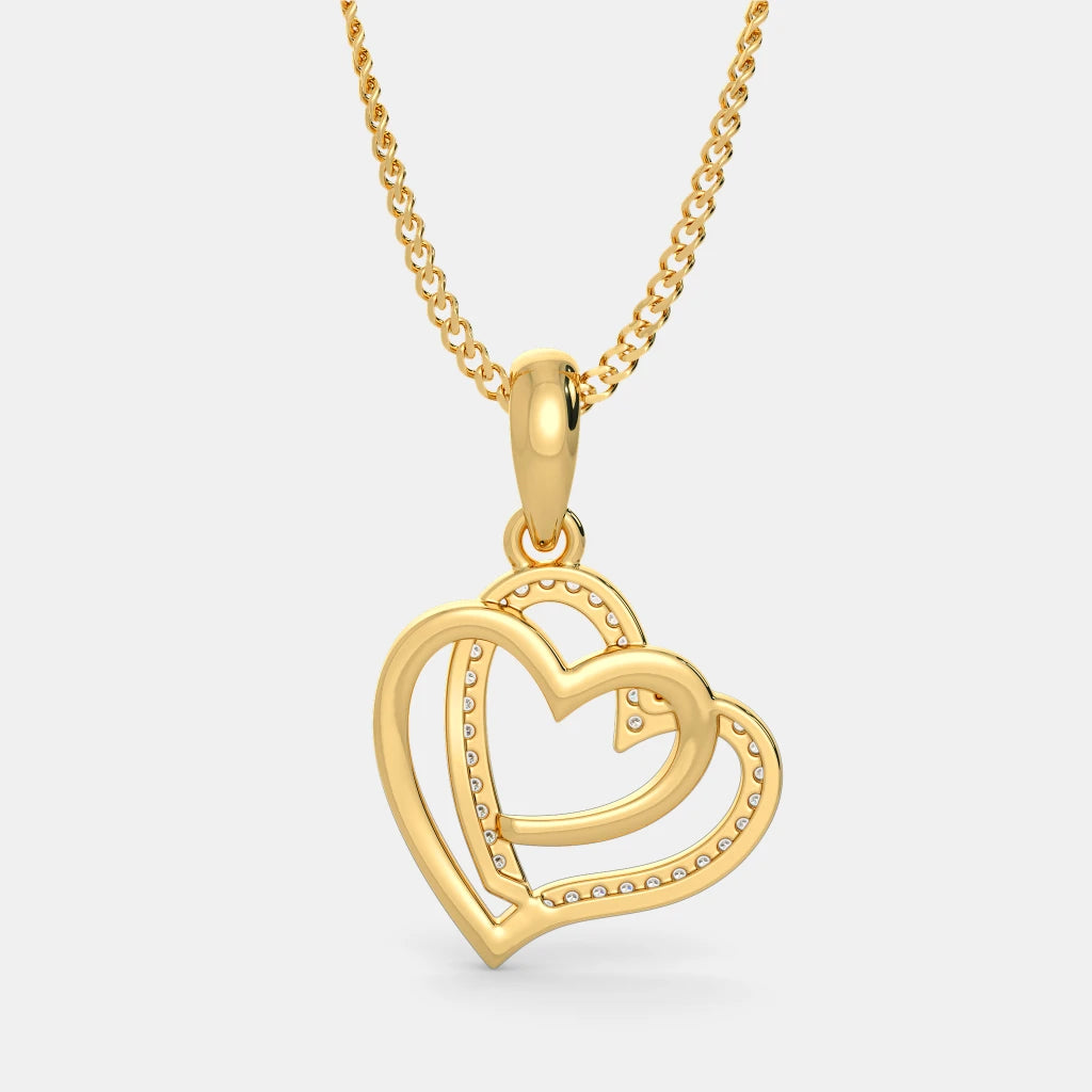 The Entwined In Love Pendant