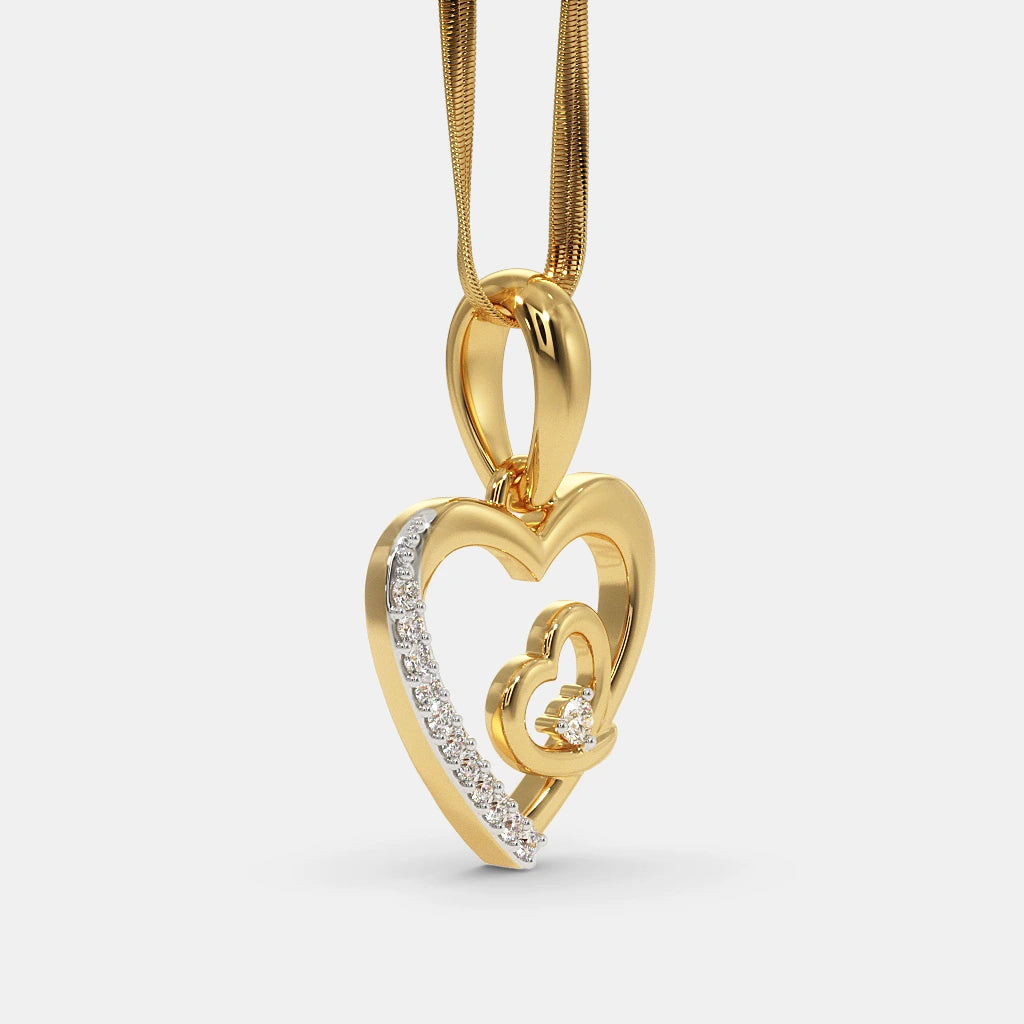 The Lovers Hearts Pendant