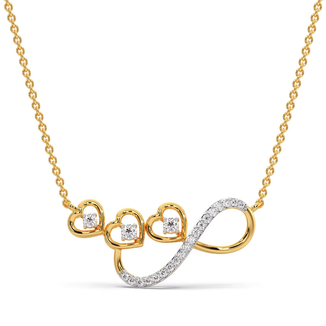 Love In Infinity Diamond Pendant