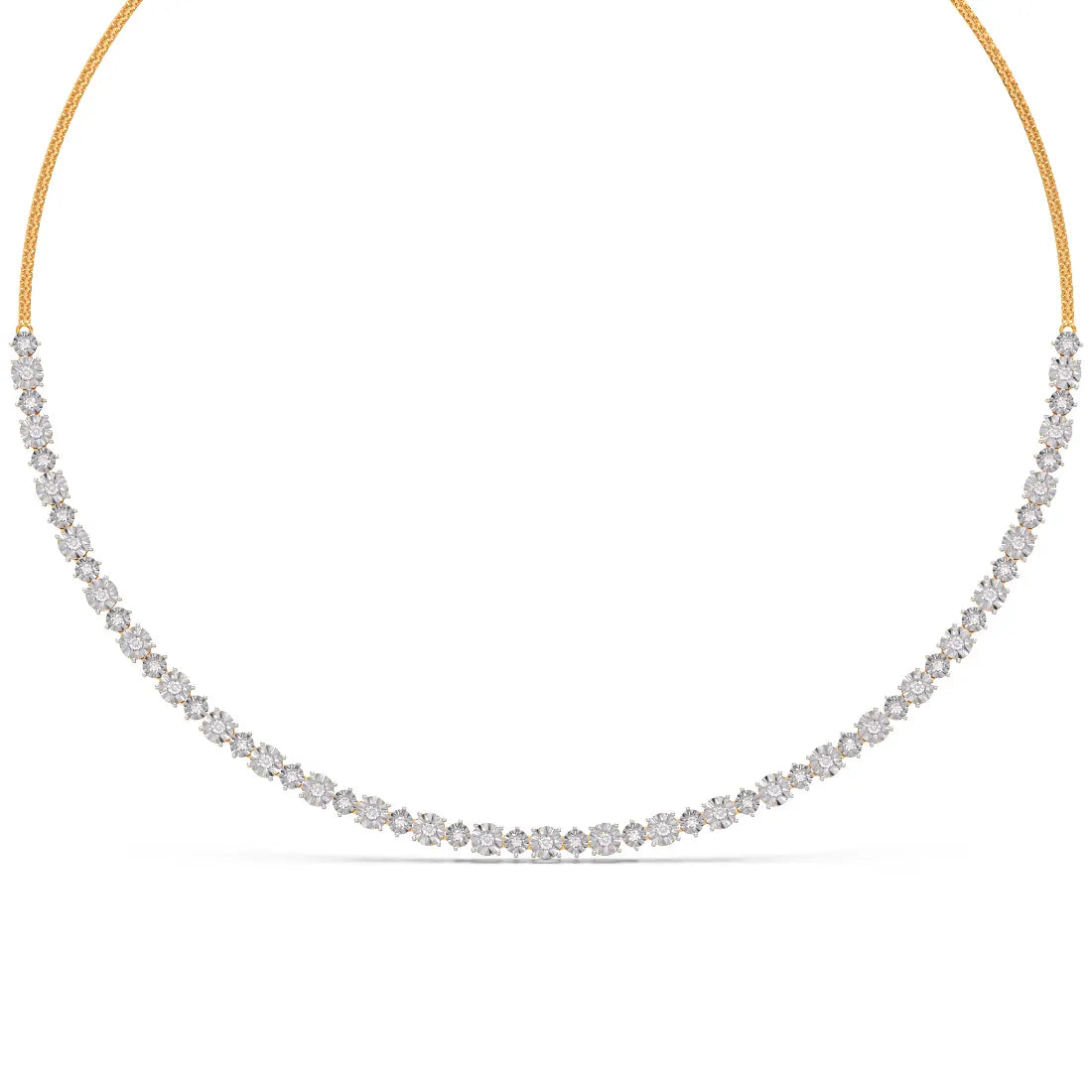 Royal Queen Miracle Diamond Necklace