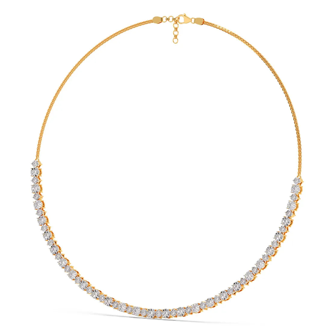 Royal Queen Miracle Diamond Necklace