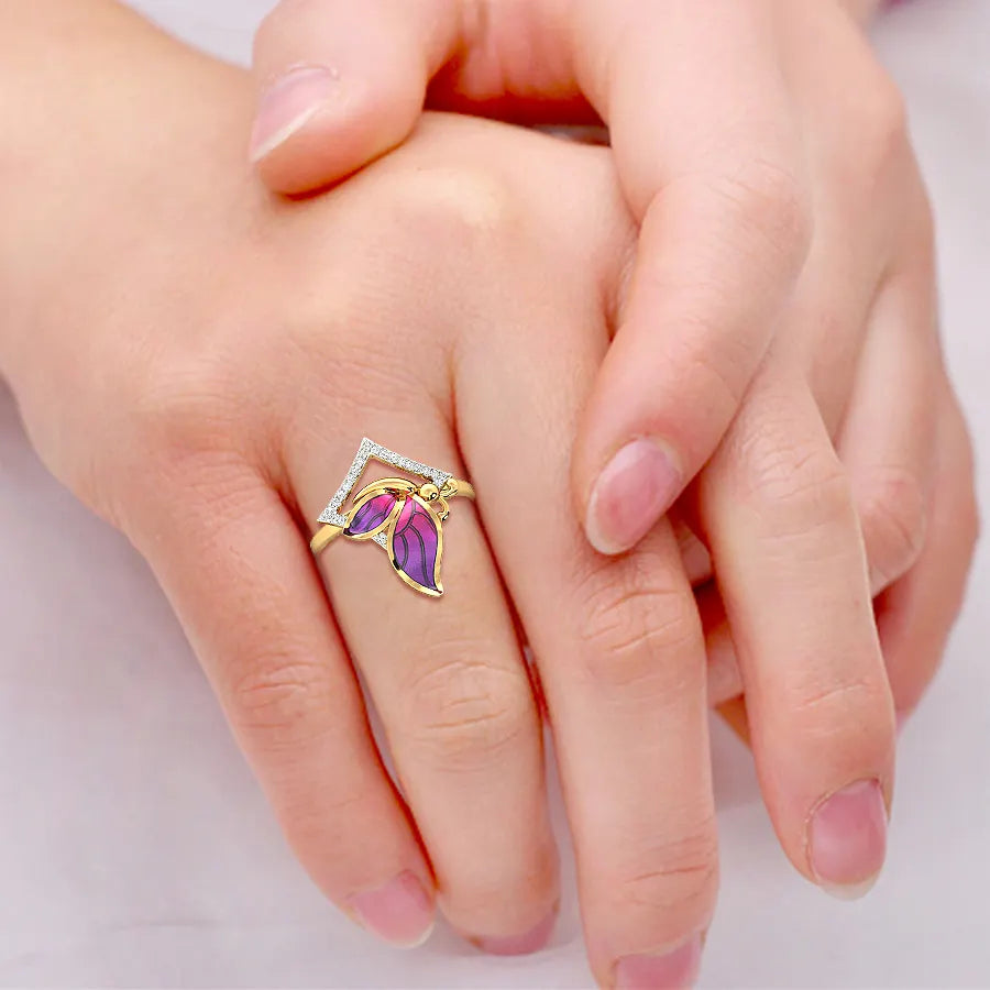 Kina Butterfly Diamond Ring