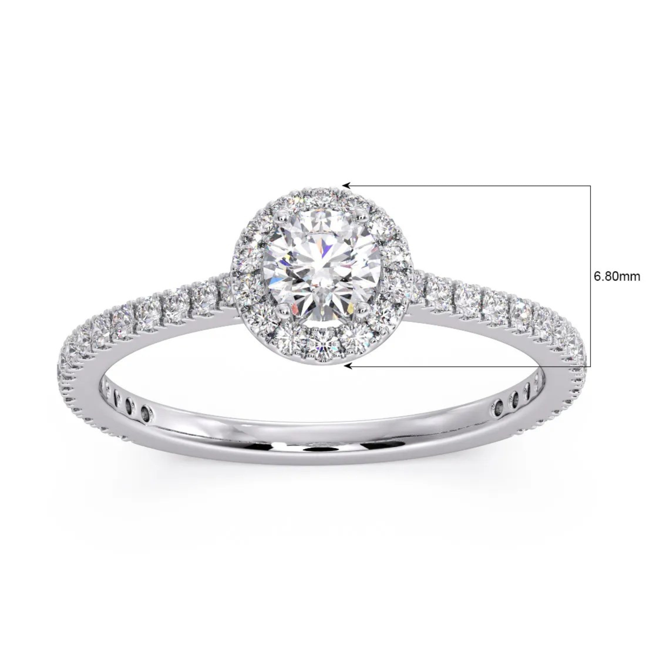 Simone Solitaire Diamond Ring