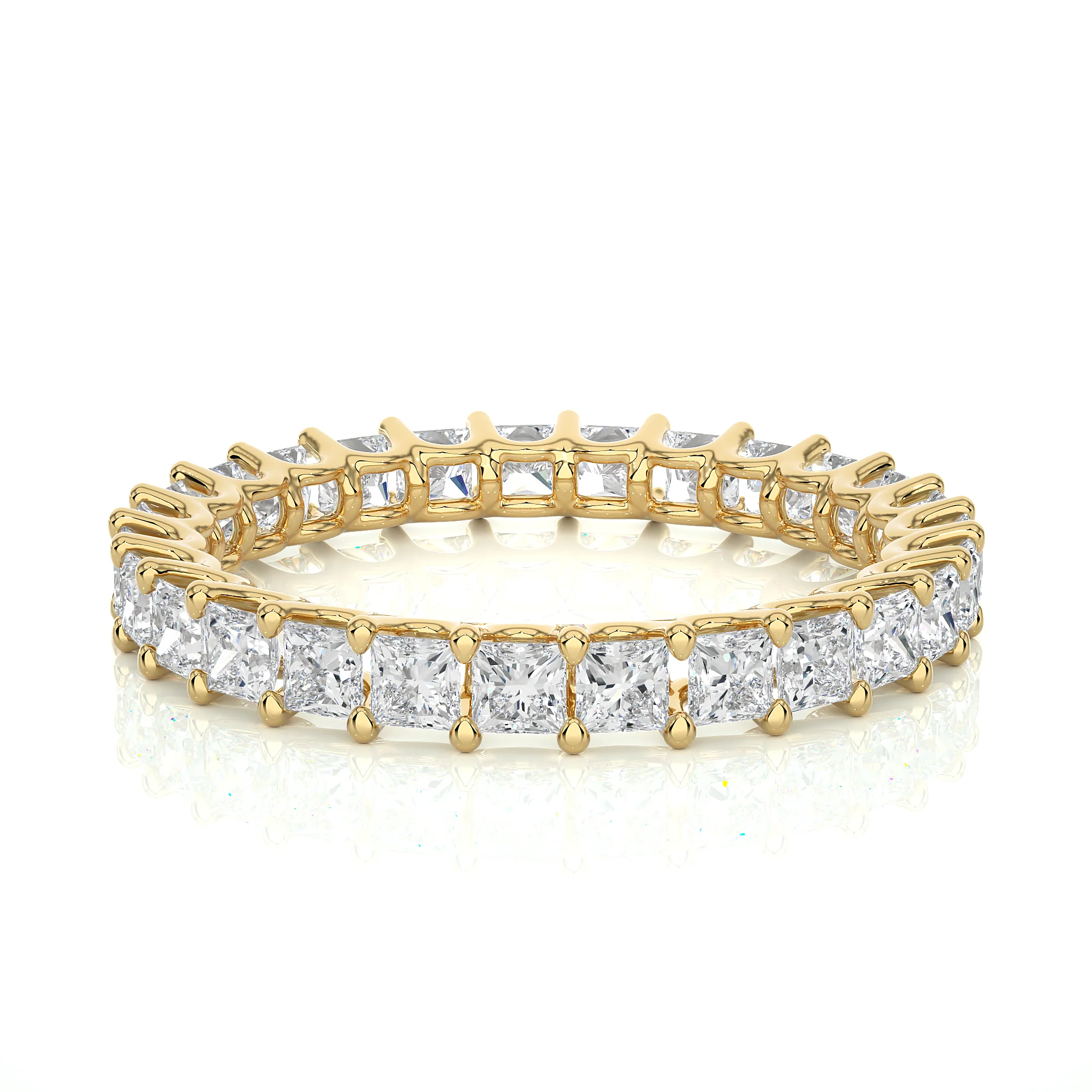 The Tiara Elegance Princess Eternity Ring