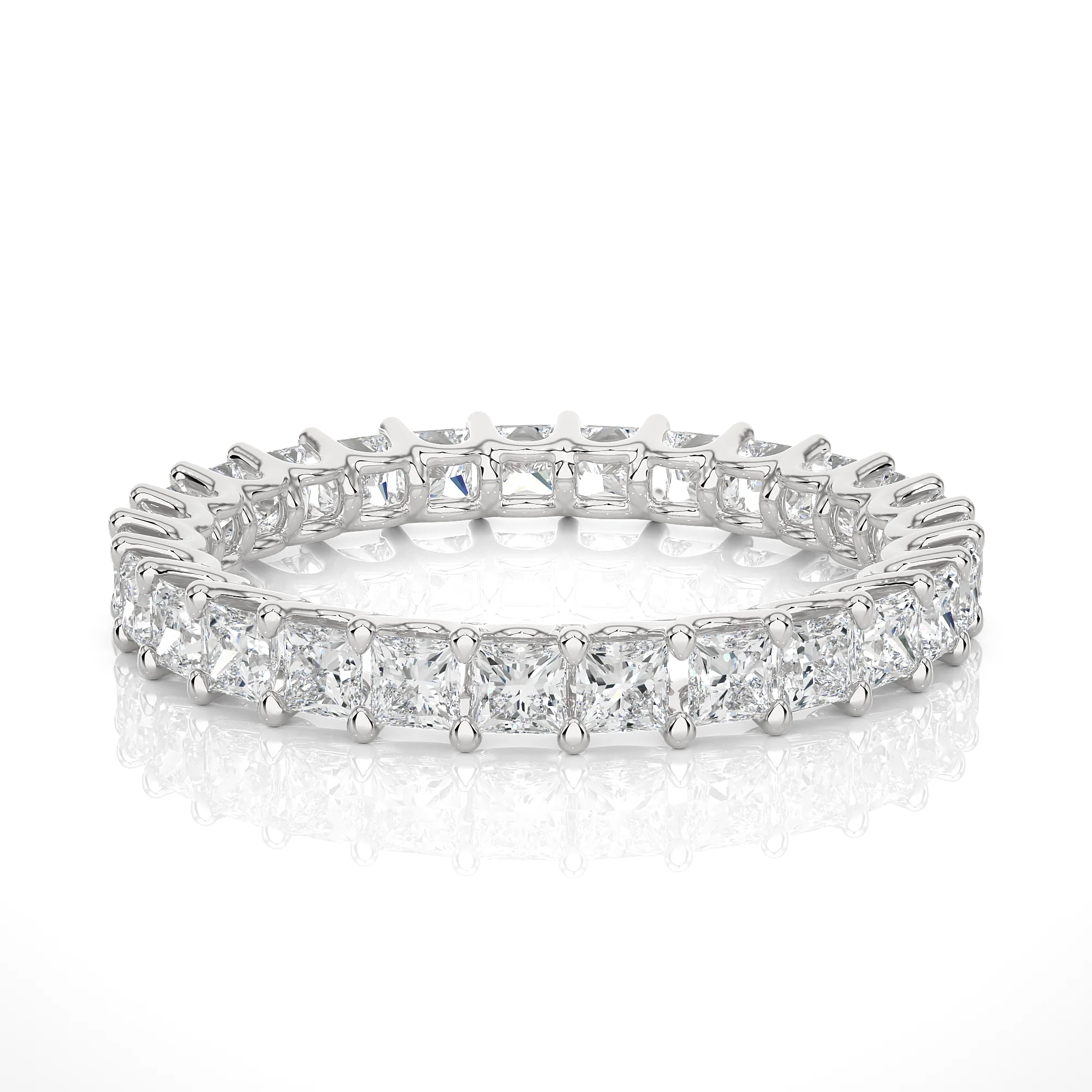 The Tiara Elegance Princess Eternity Ring