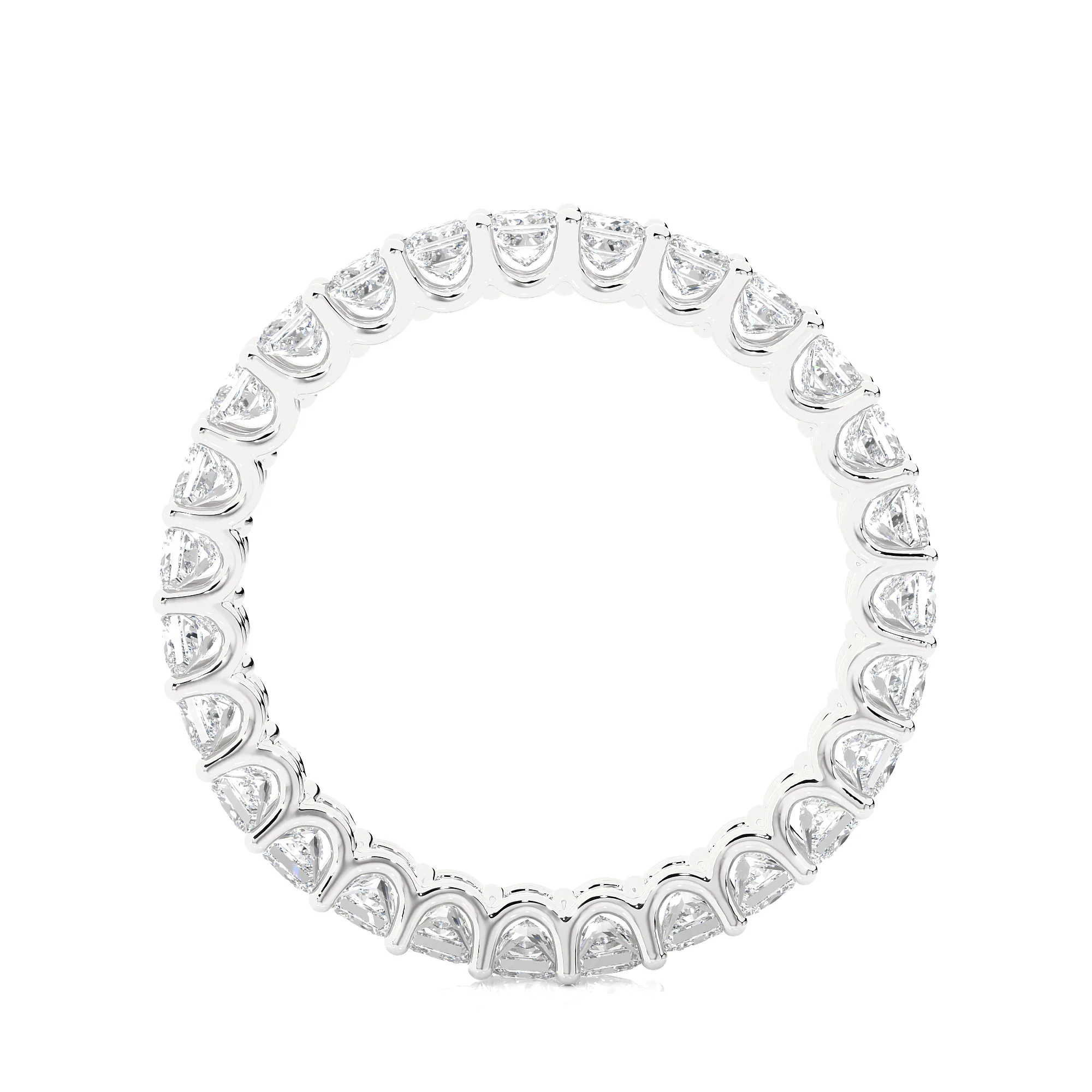 The Tiara Elegance Princess Eternity Ring