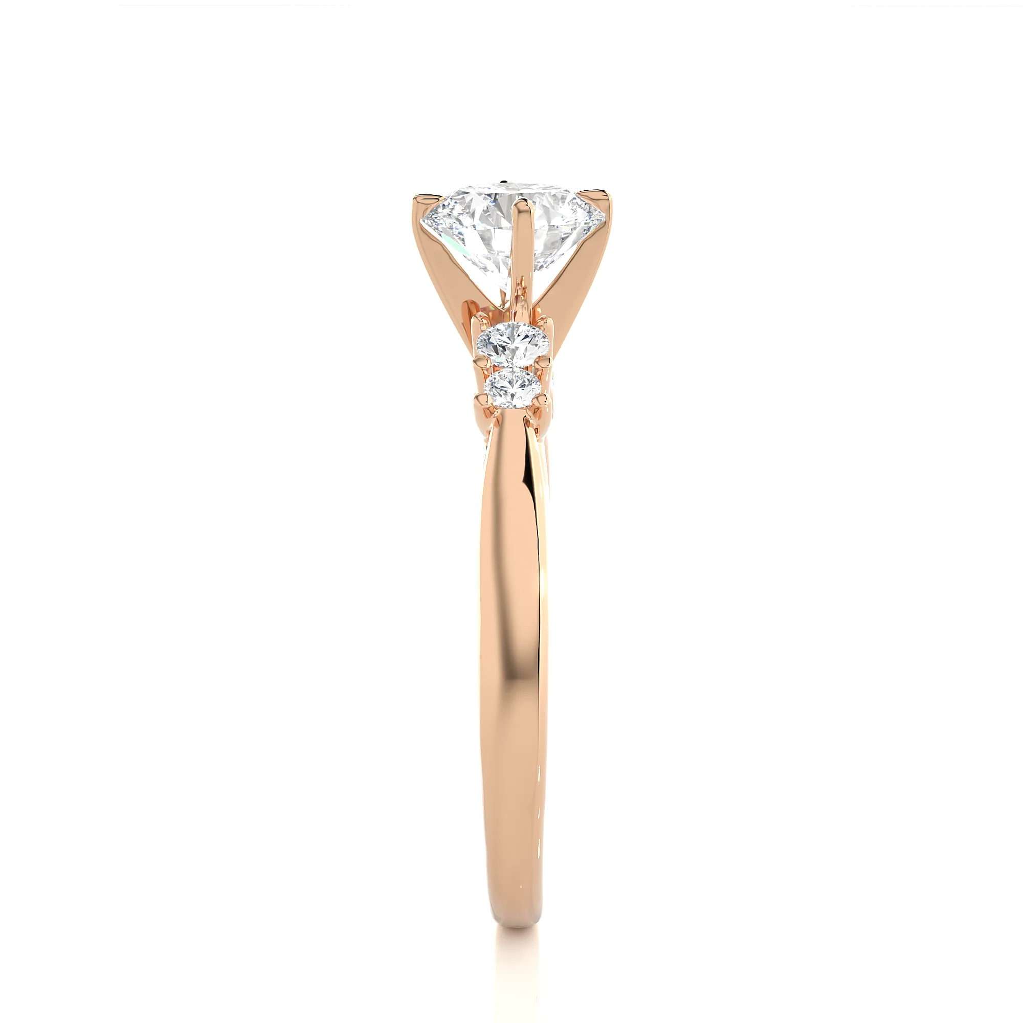 The Warrior Solitaire Ring